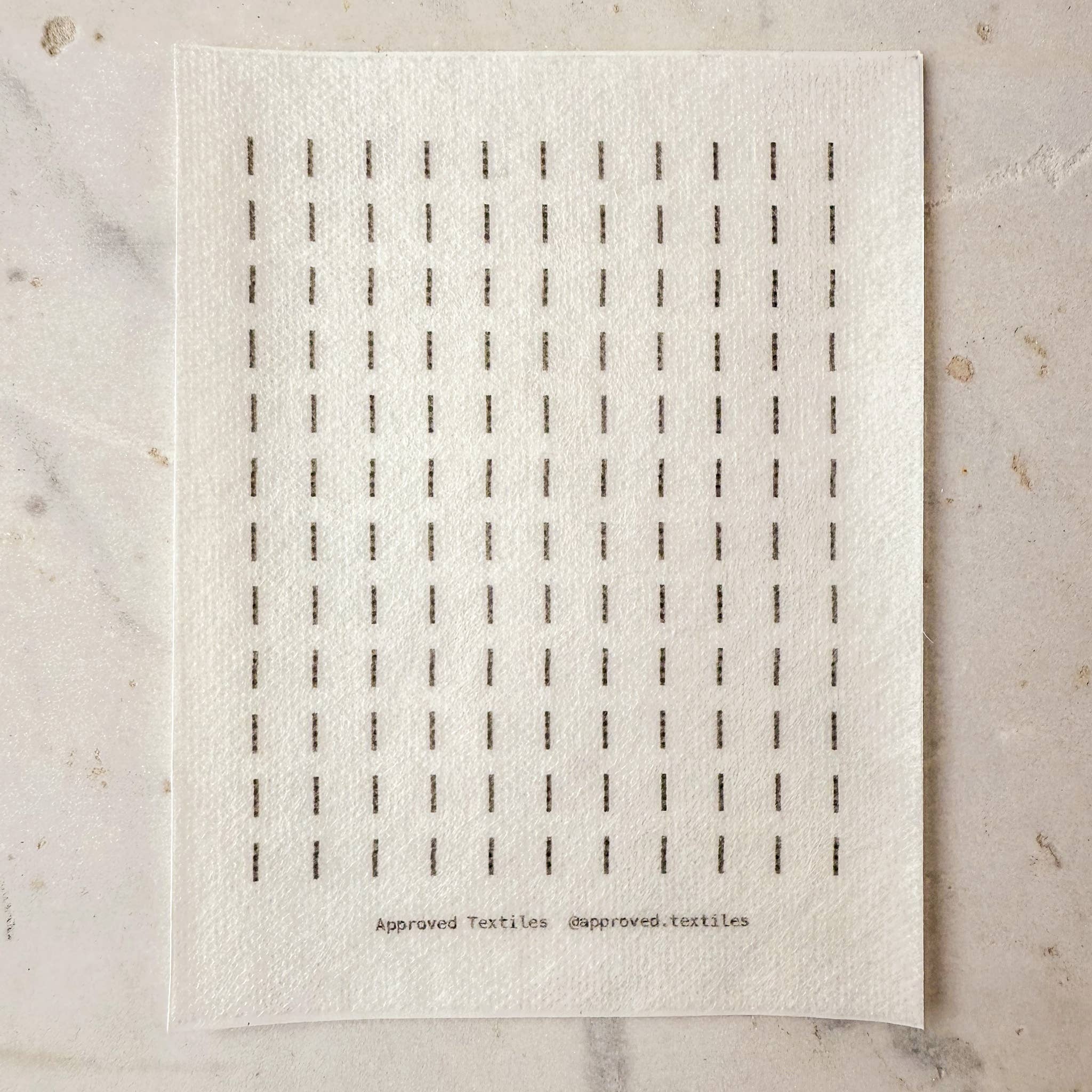 Visual Mending Embellishment Transfer - Agnes Martin