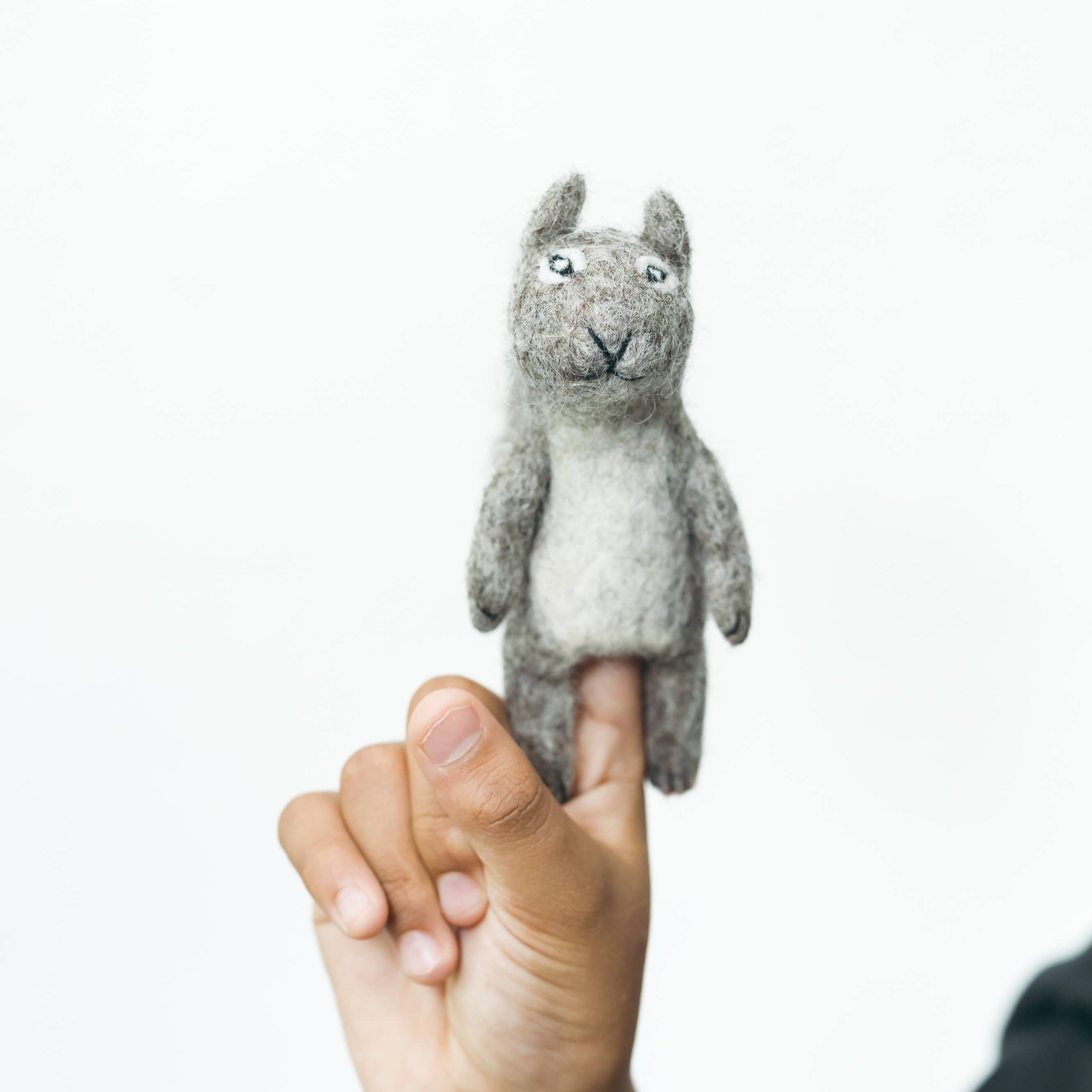 Squirrel Finger Puppet