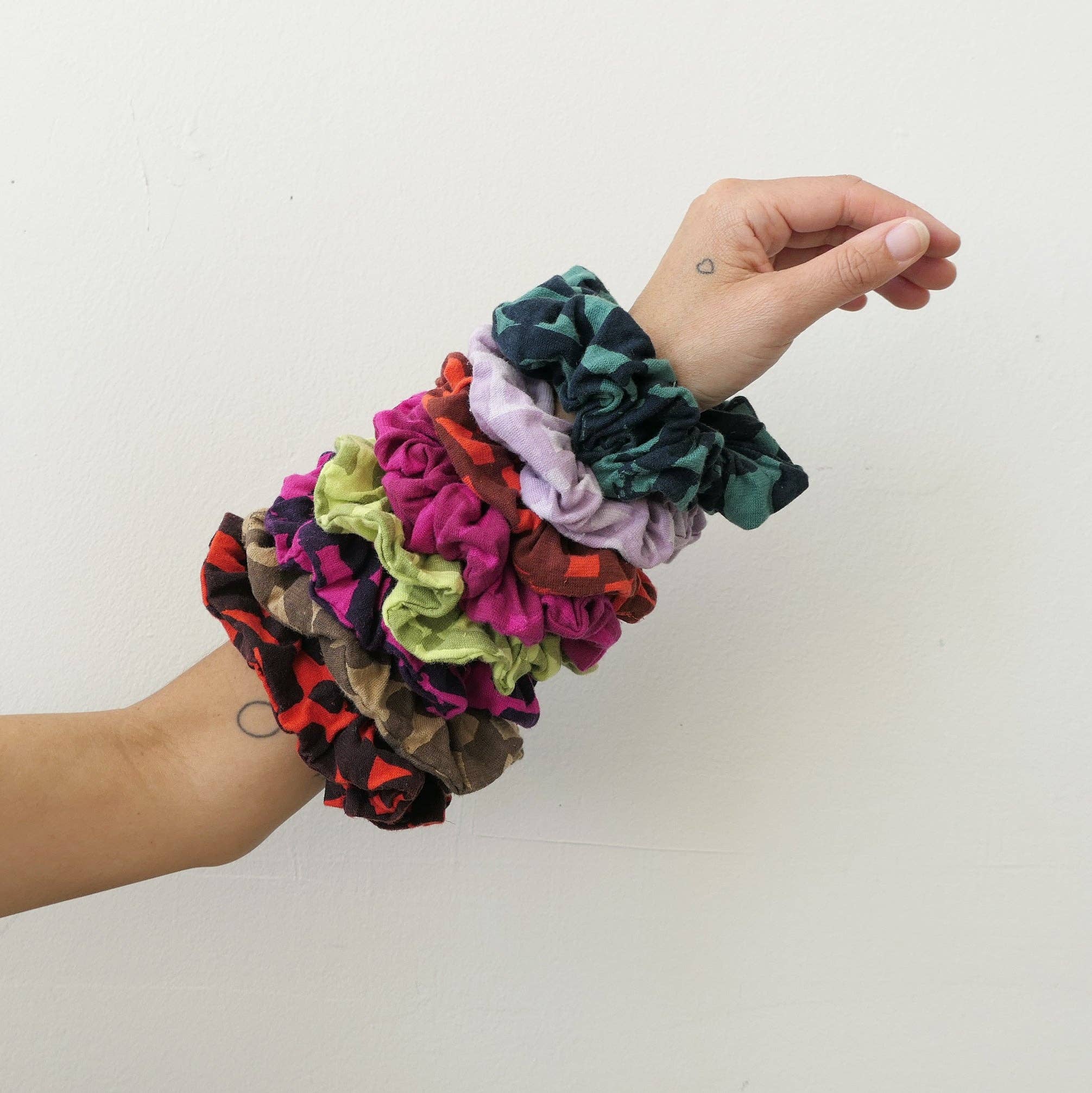 Zero Waste Scrunchie - Matcha & Acid Lime