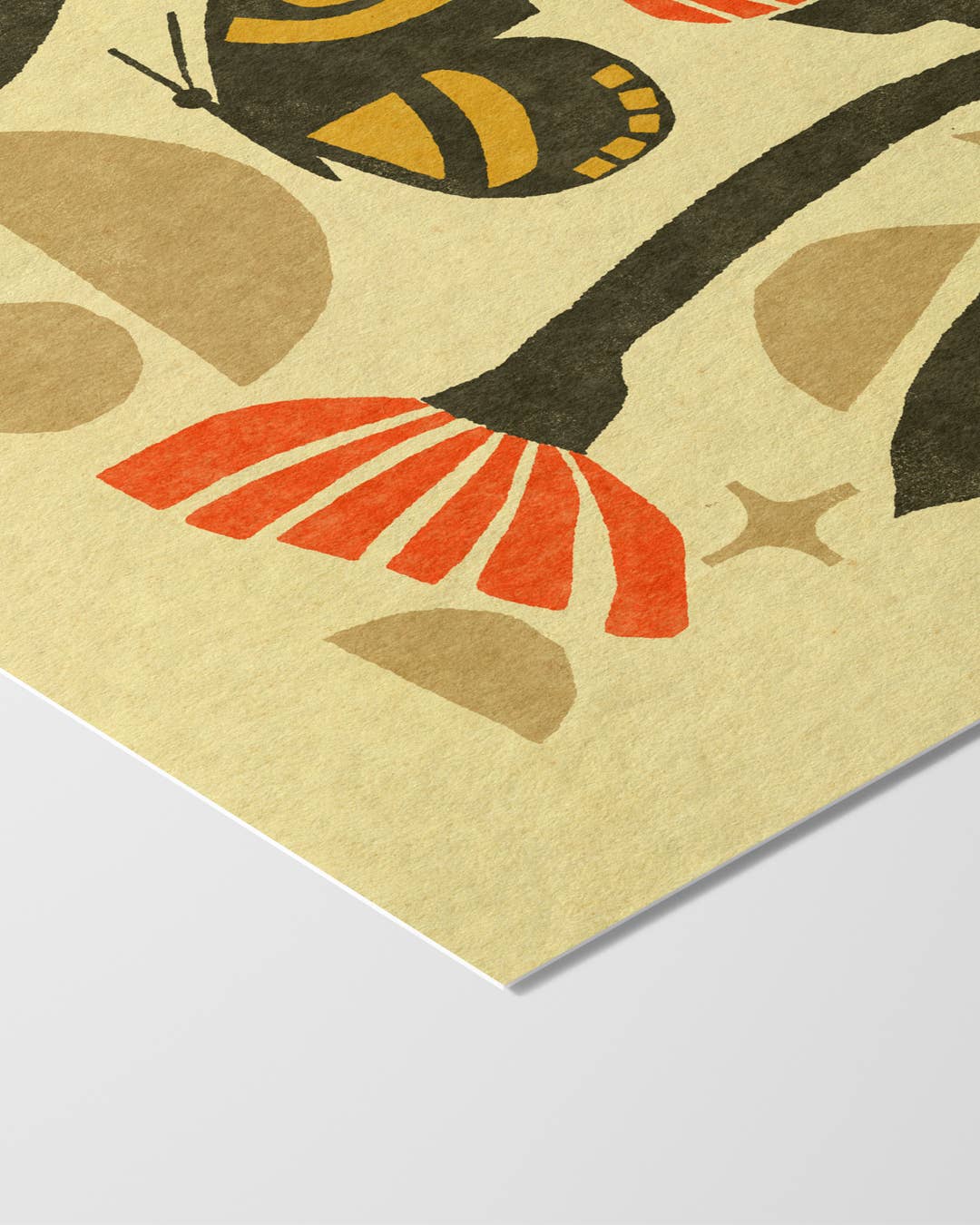 Sunflower & Stars Art Print