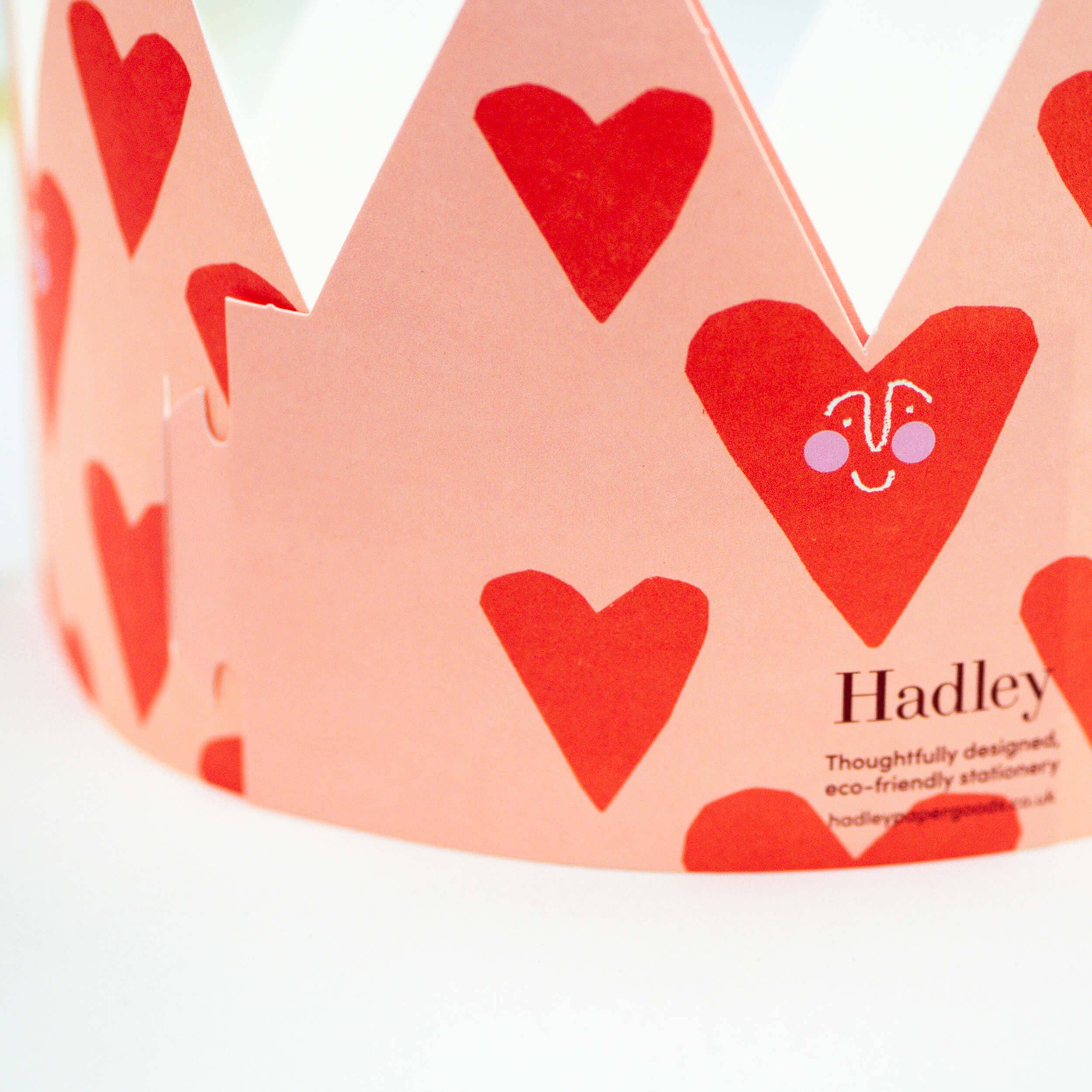 Loved Party Hat Card