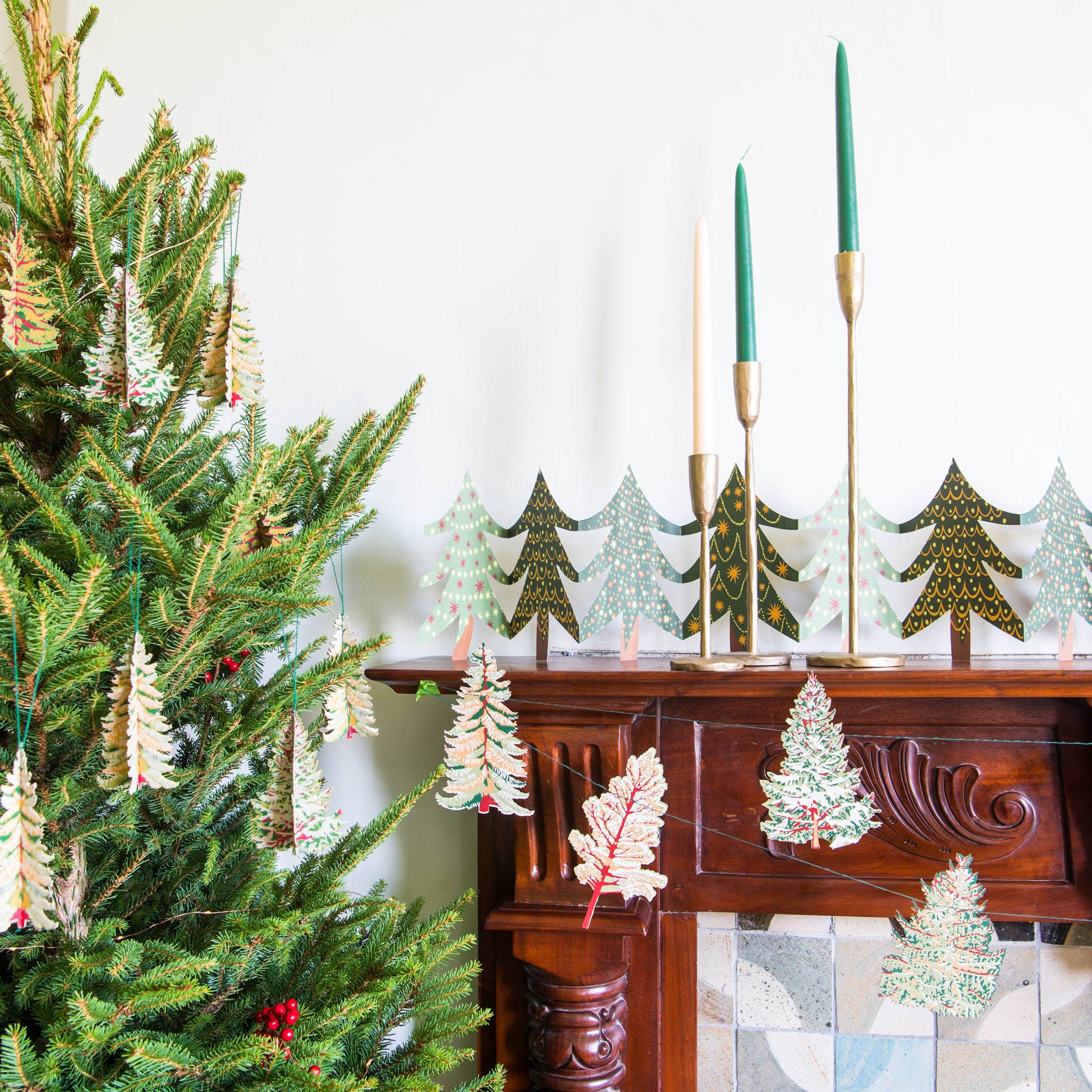 Forest Sewn Garland