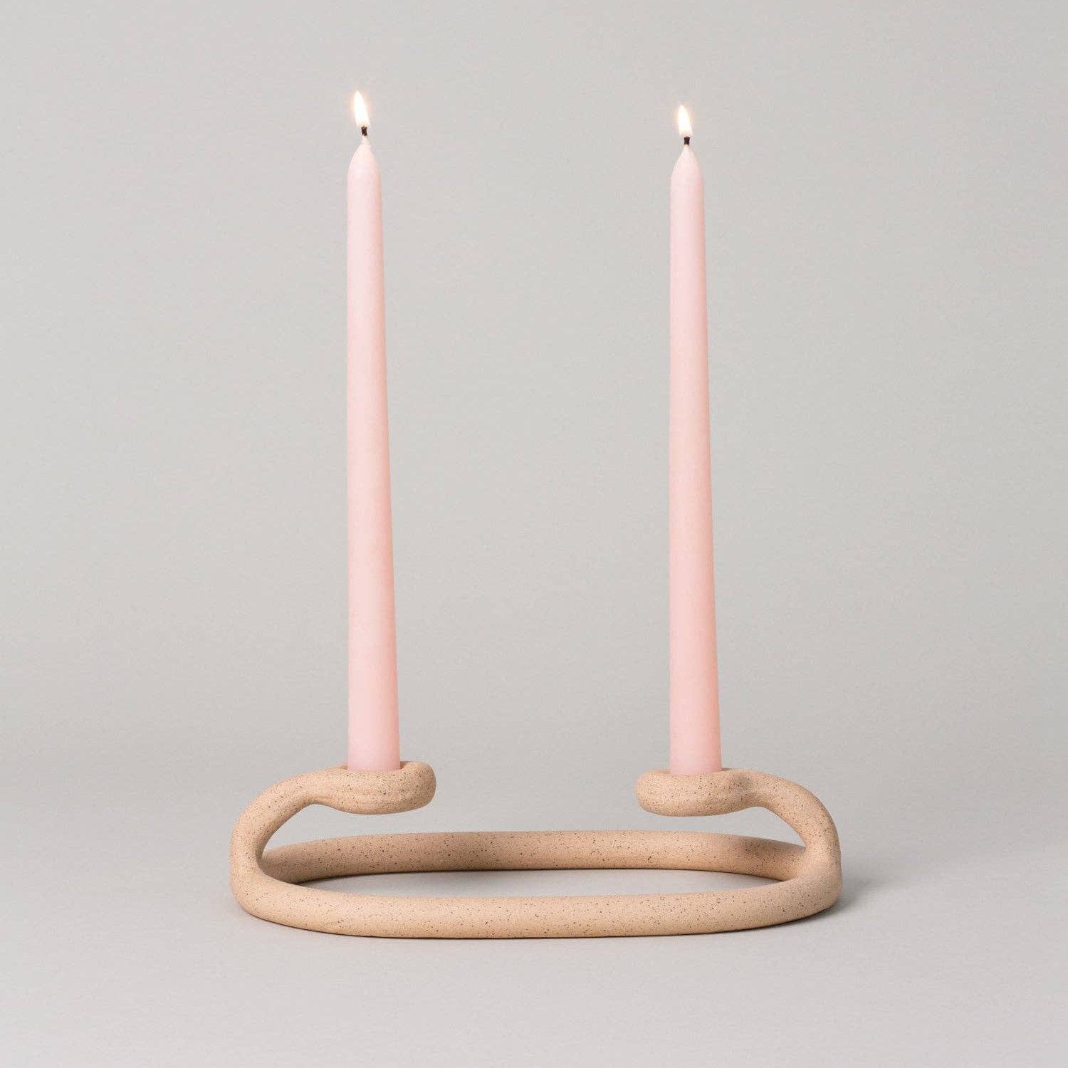 Duo Candlestick, Speckled