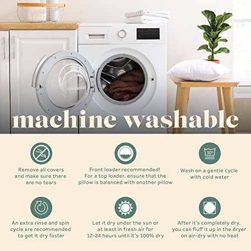 Down Pillow Insert for 12 x 20 pillow