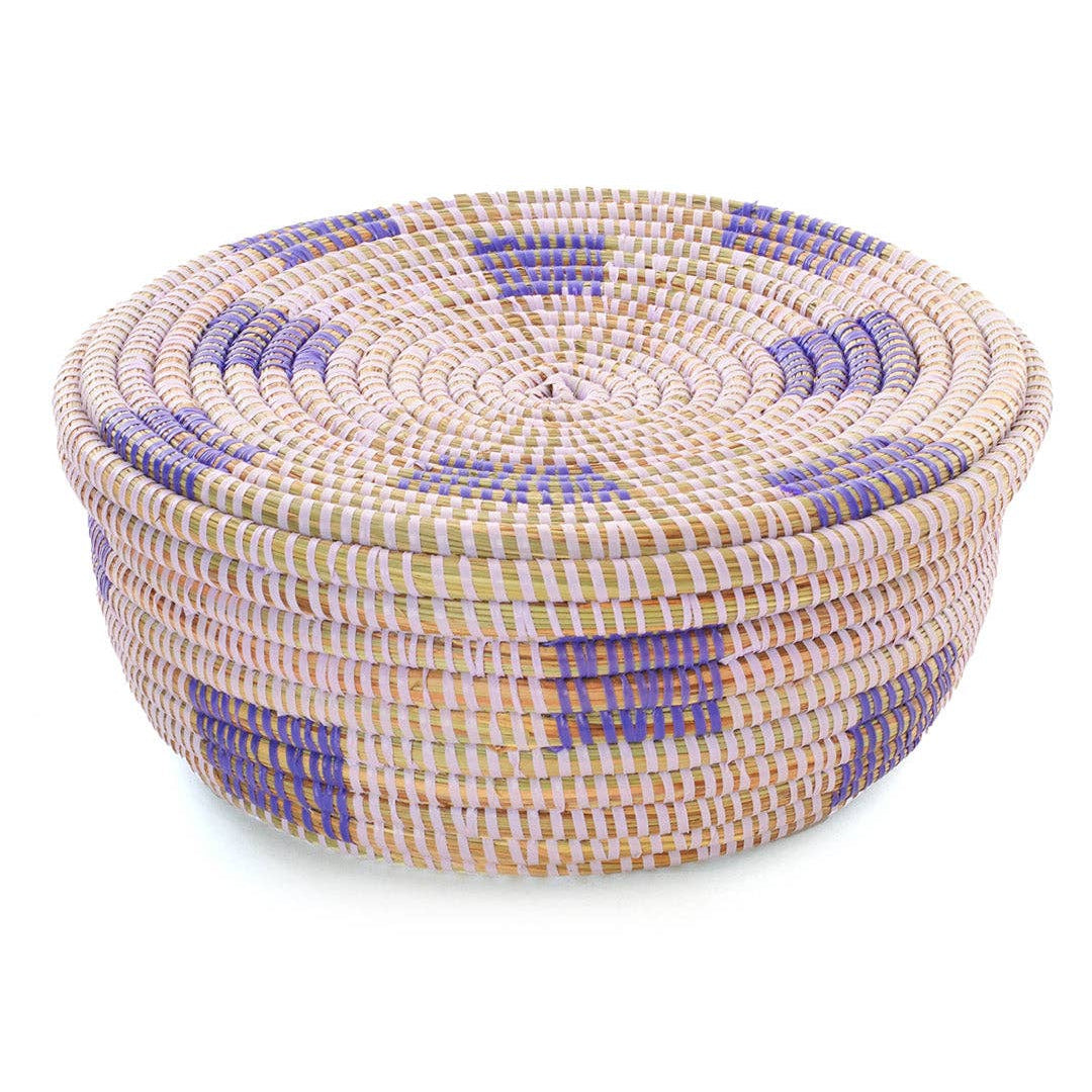 Lavender Fields Lidded Storage Box