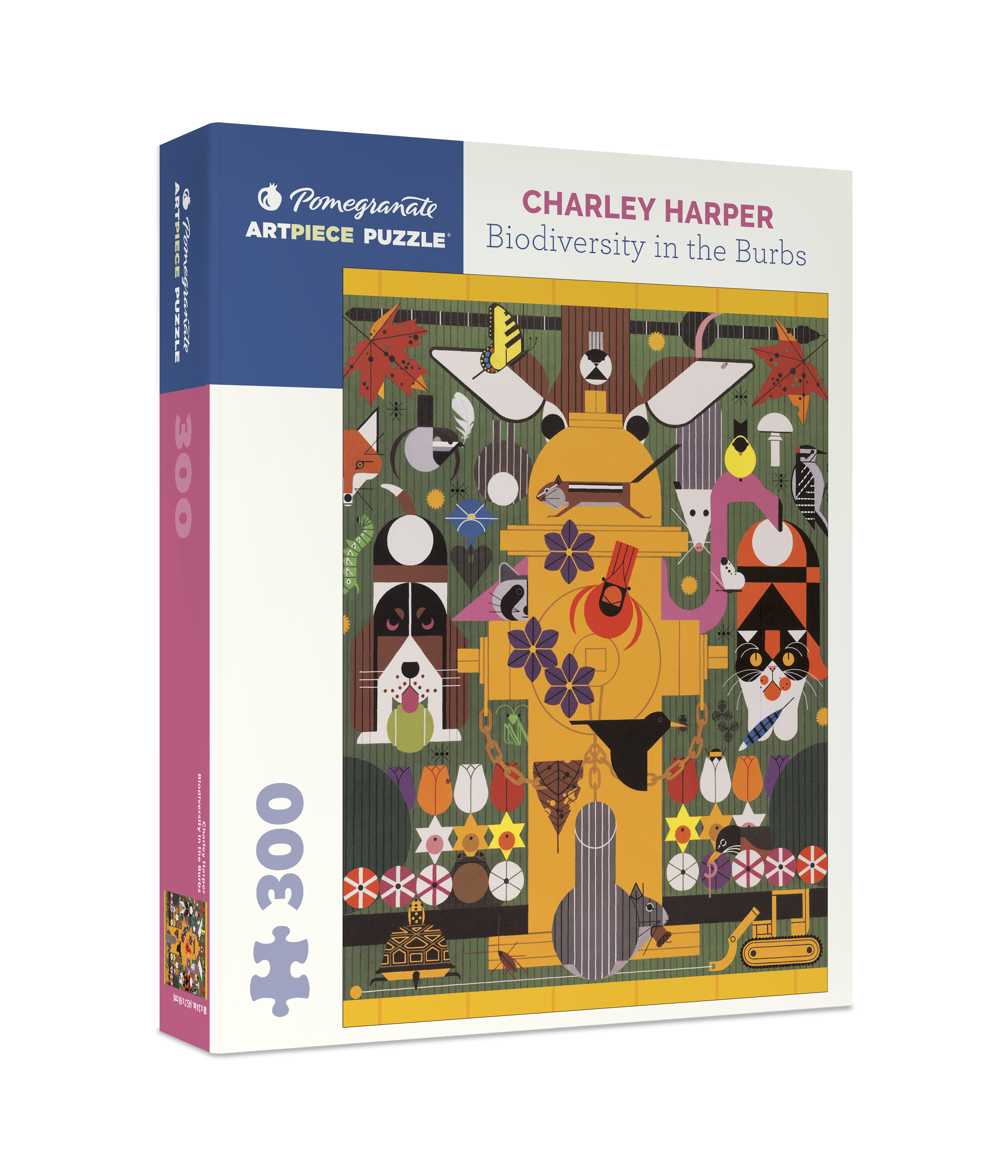 Charley Harper: Biodiversity in the Burbs Jigsaw Puzzle