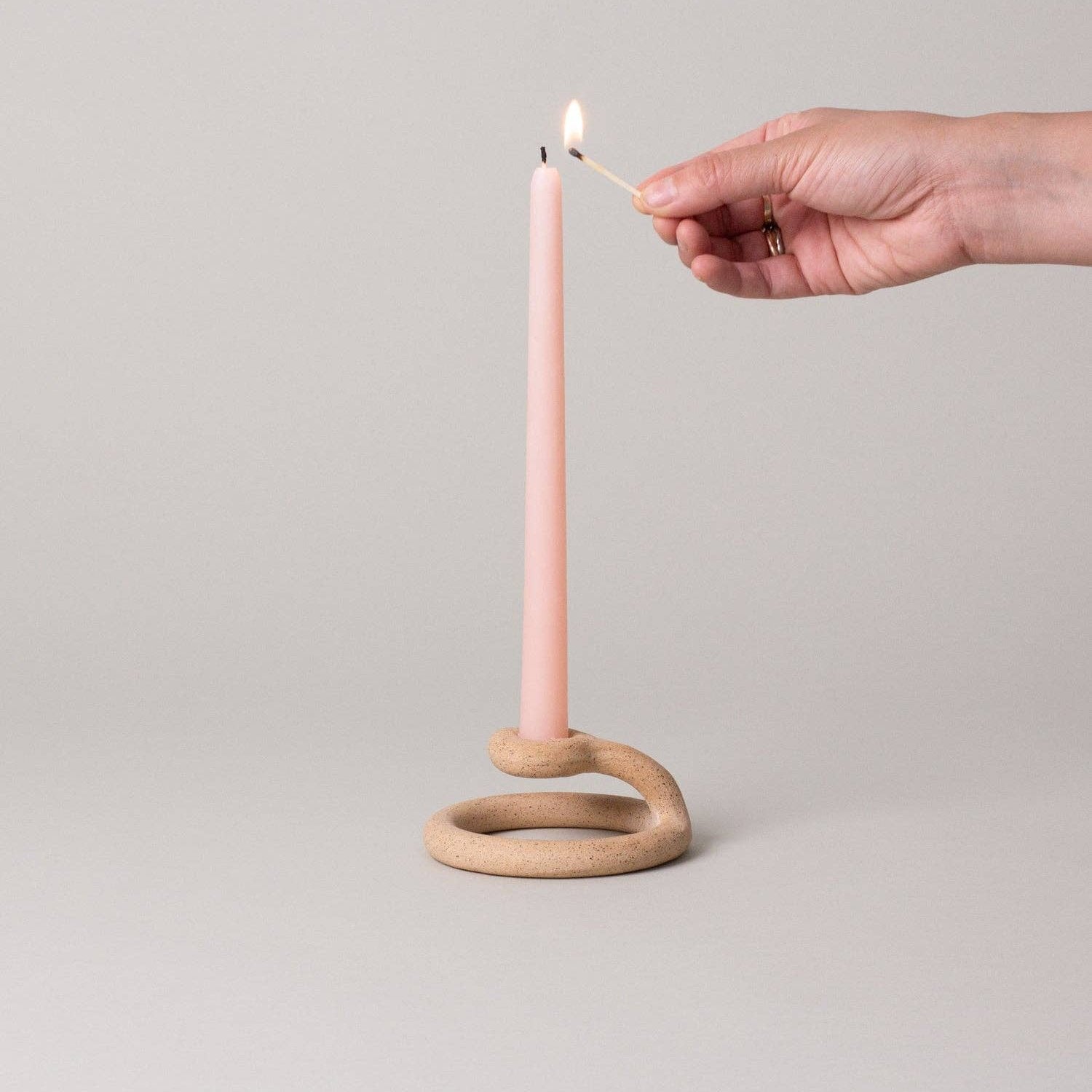 Uni Candlestick, Speckled