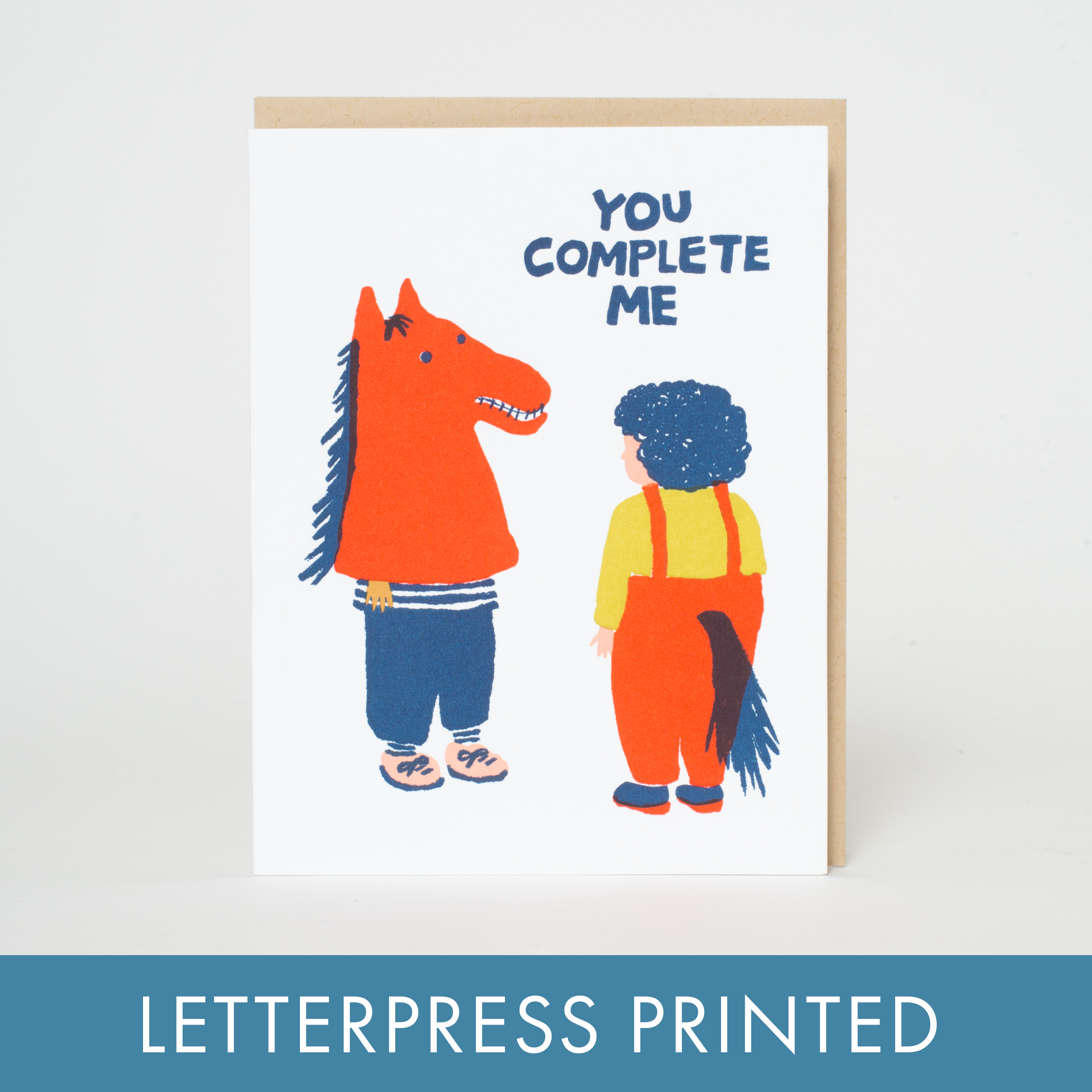 You Complete Me Greeting Card