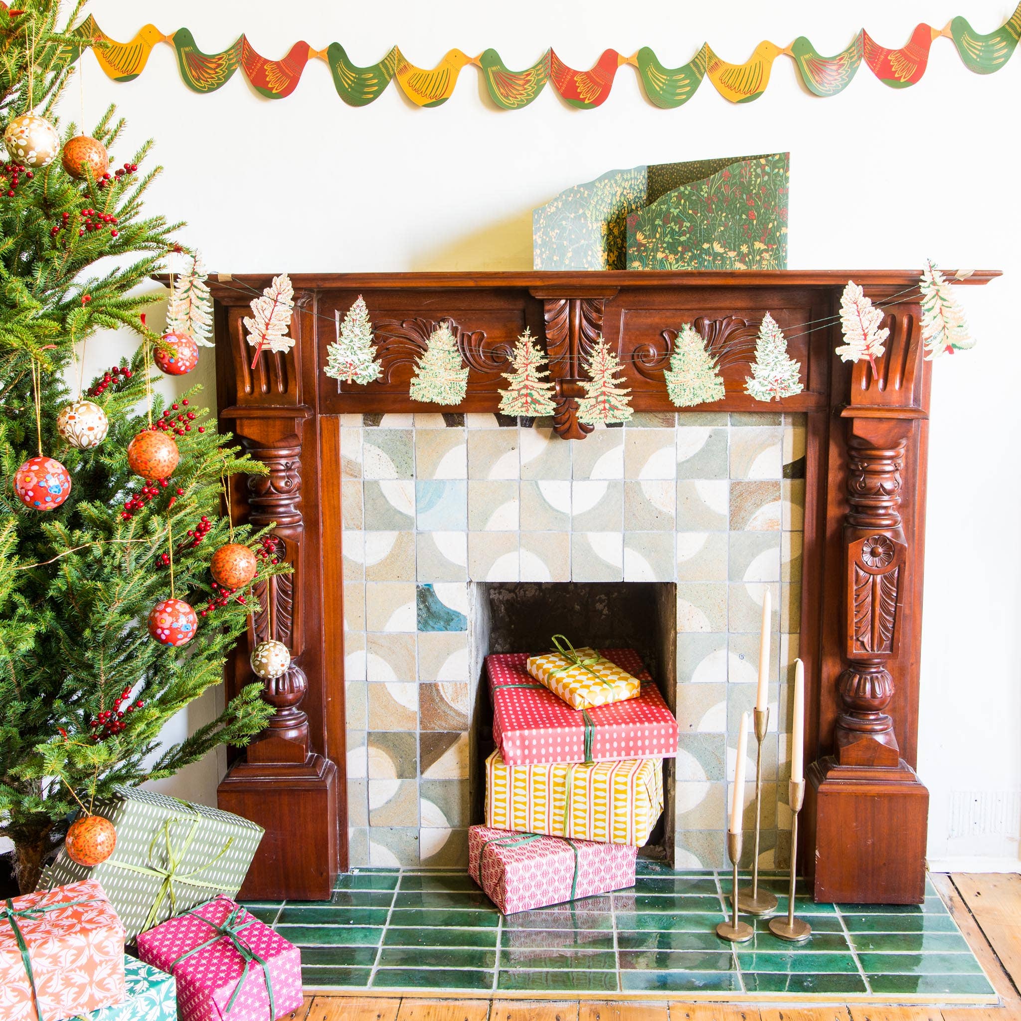 Forest Sewn Garland
