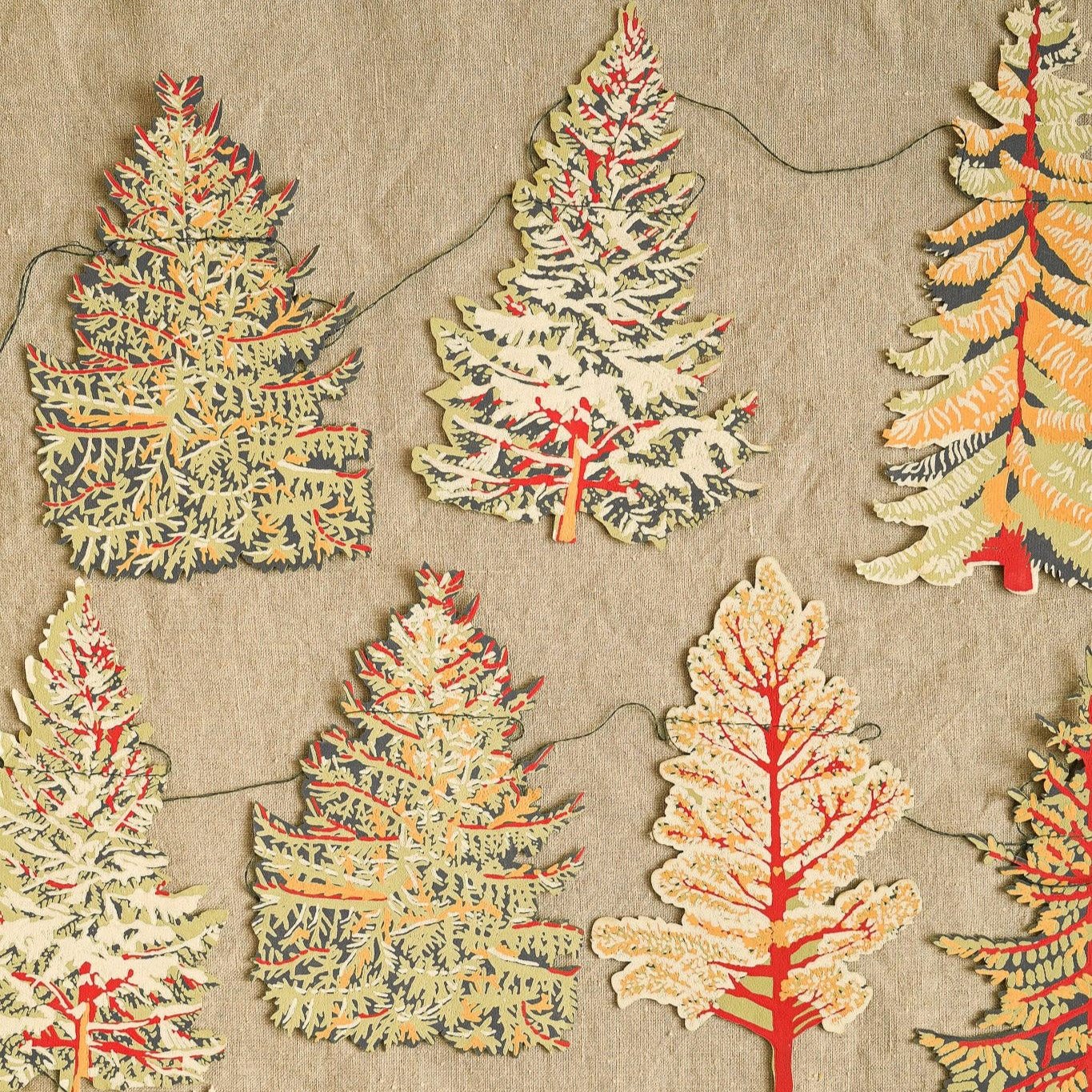 Forest Sewn Garland