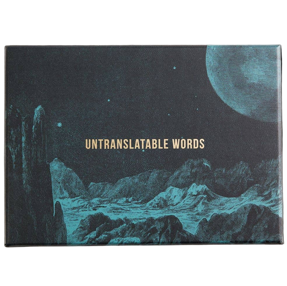Untranslatable Words Card Set