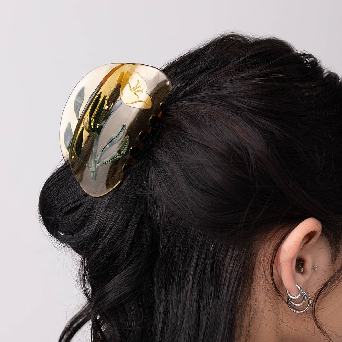 Buttercup Wild Flower Hair Claw