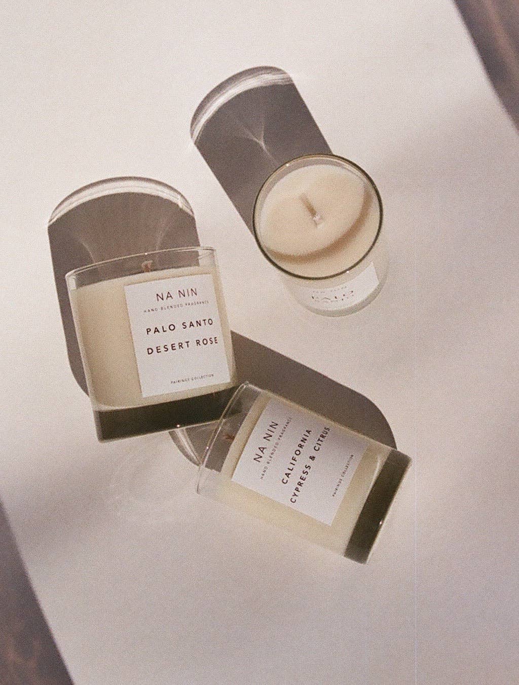 Palo Santo & Desert Rose Candle / Available in Multiple Sizes