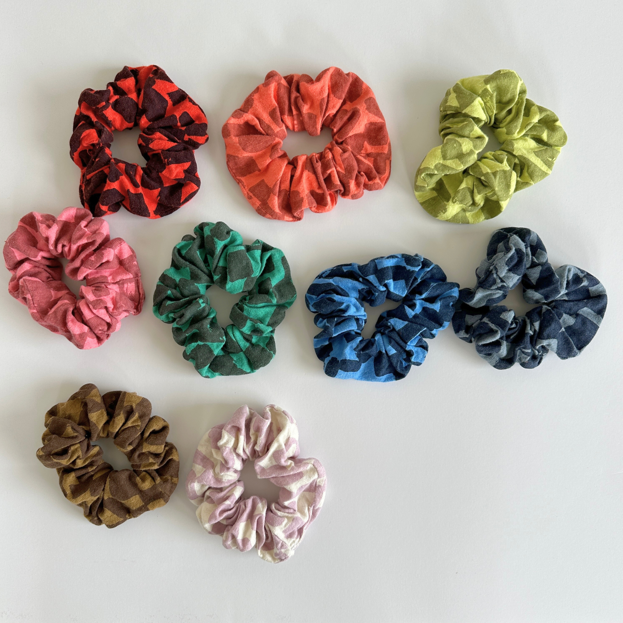 Zero Waste Scrunchie - Matcha & Acid Lime
