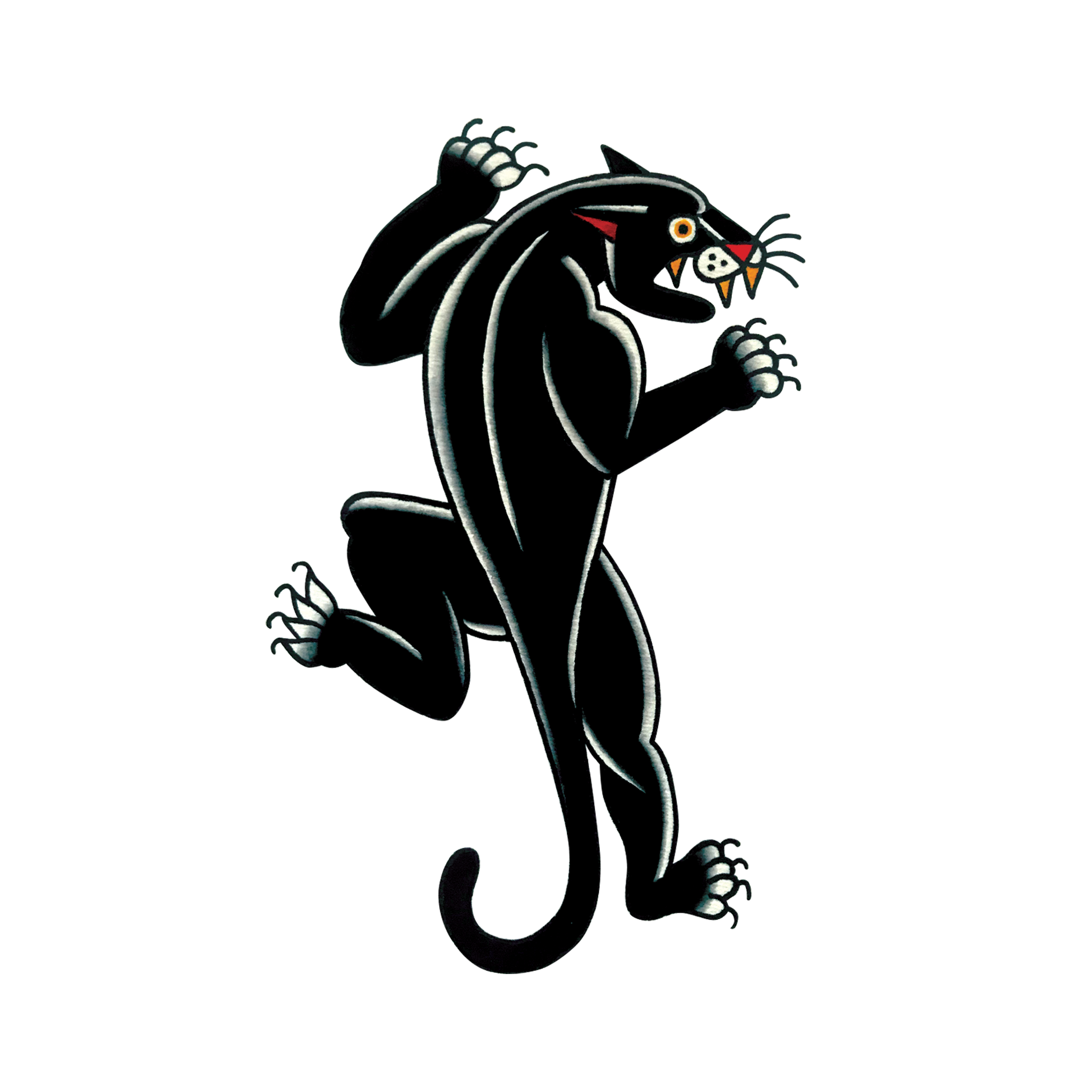 Panther Tattoo Pair