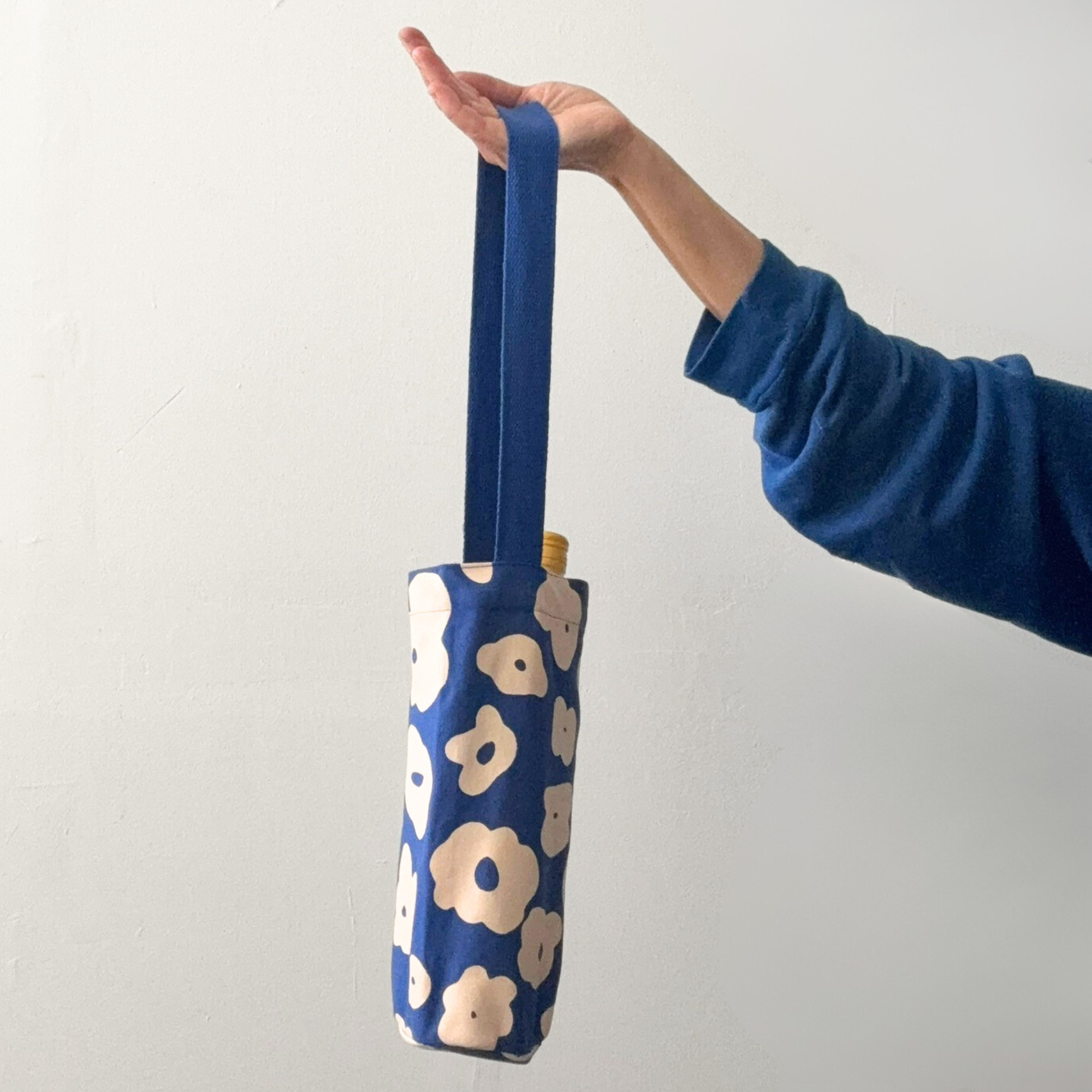 Wine Tote - Cobalt