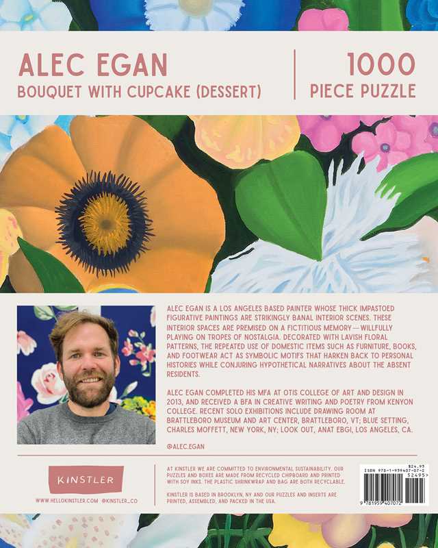 Bouquet with Cupcake (dessert) by Alec Egan