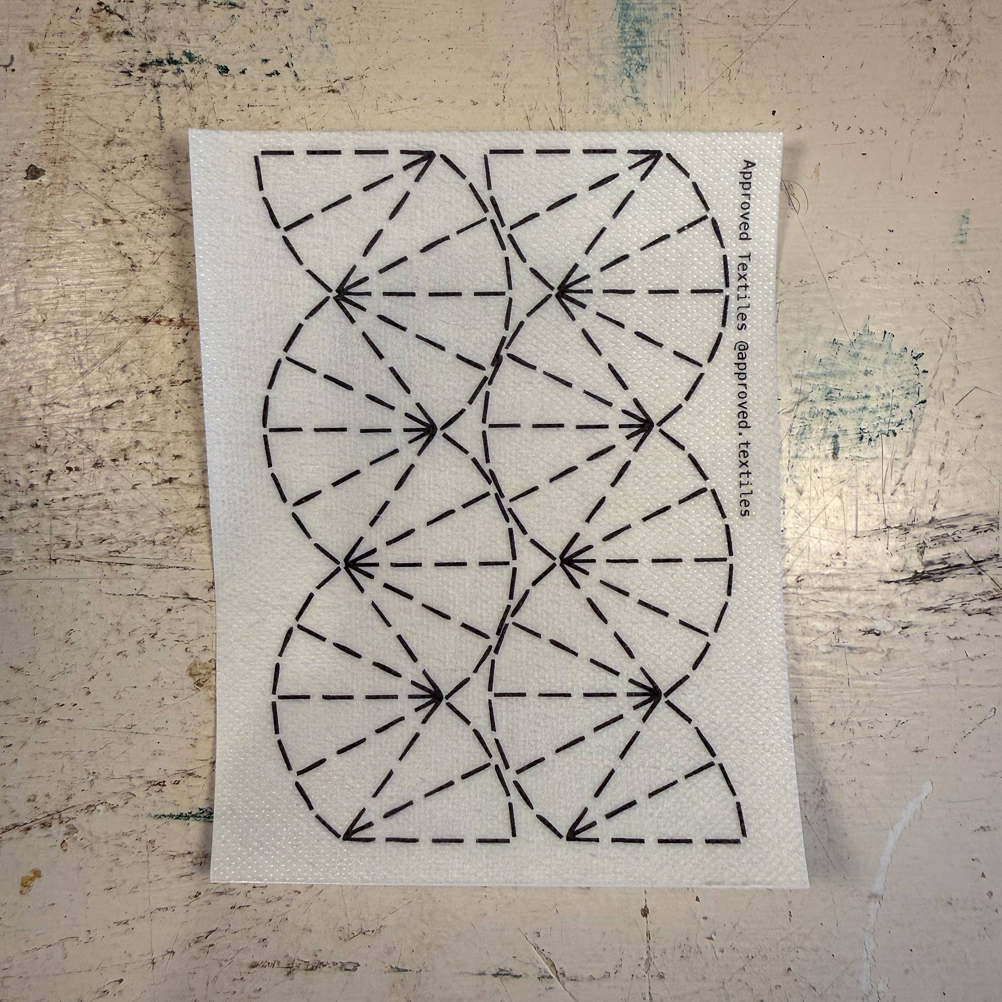 Visual Mending Embellishment Transfer- Battoir Mending