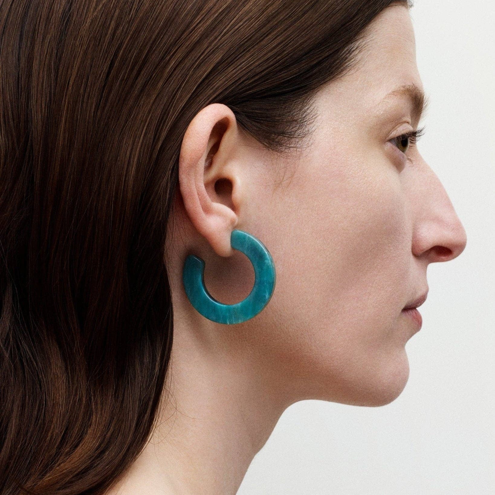 Kate Hoops in Tortoise Checker