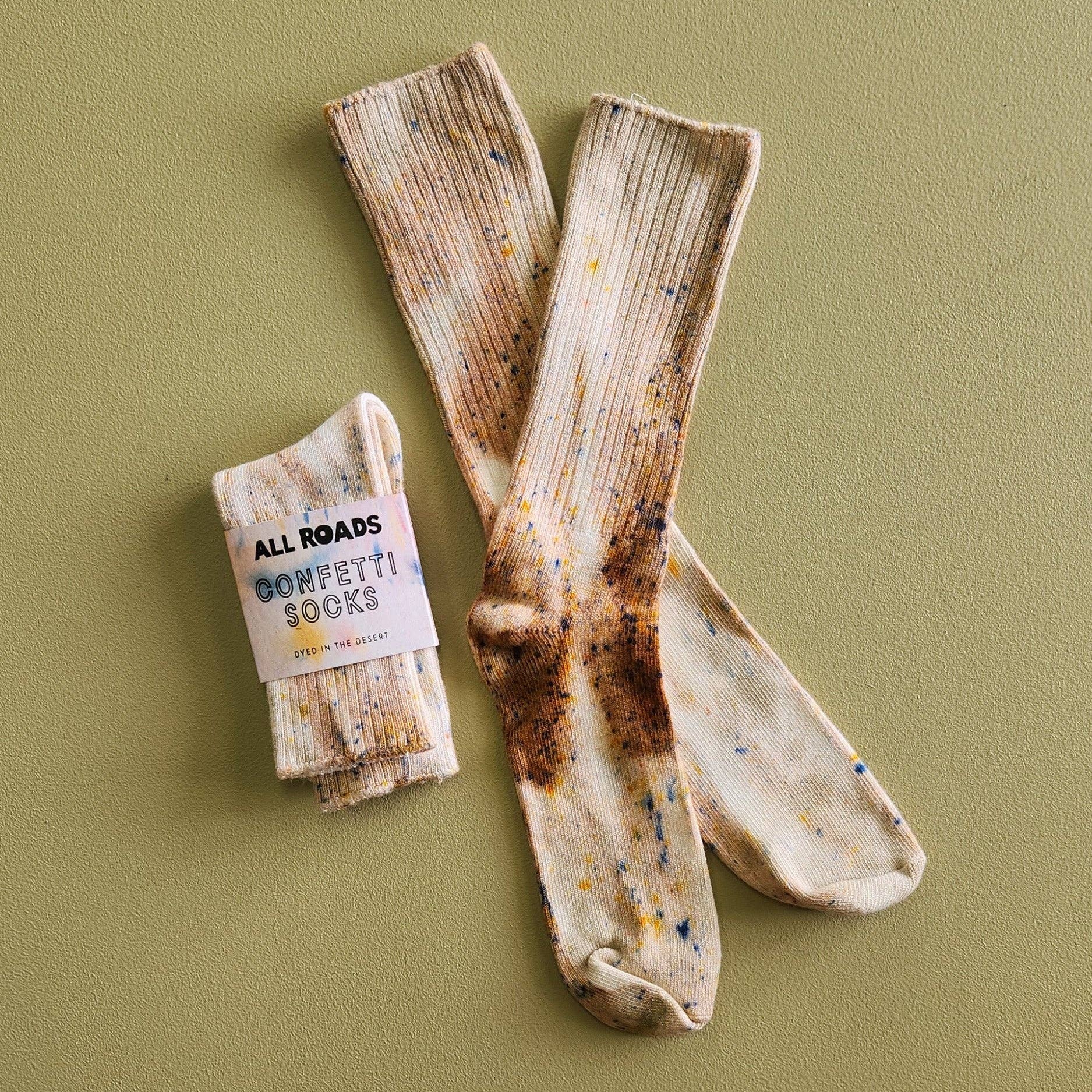 Confetti Socks - Sand