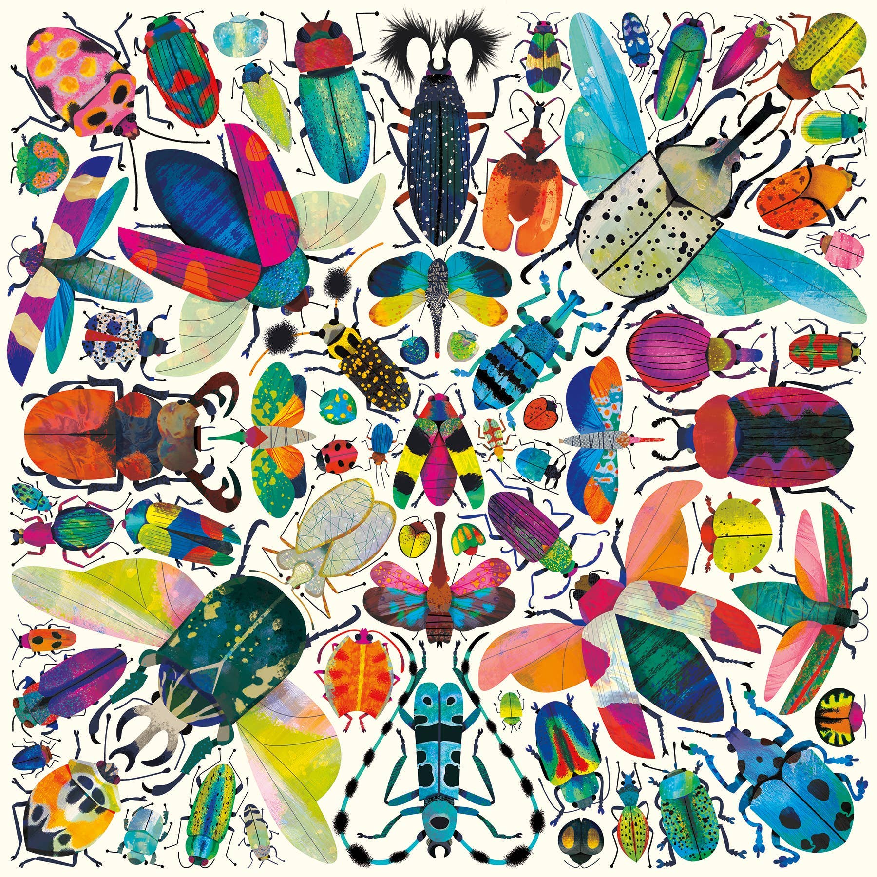 Kaleido-Beetles Family Puzzle