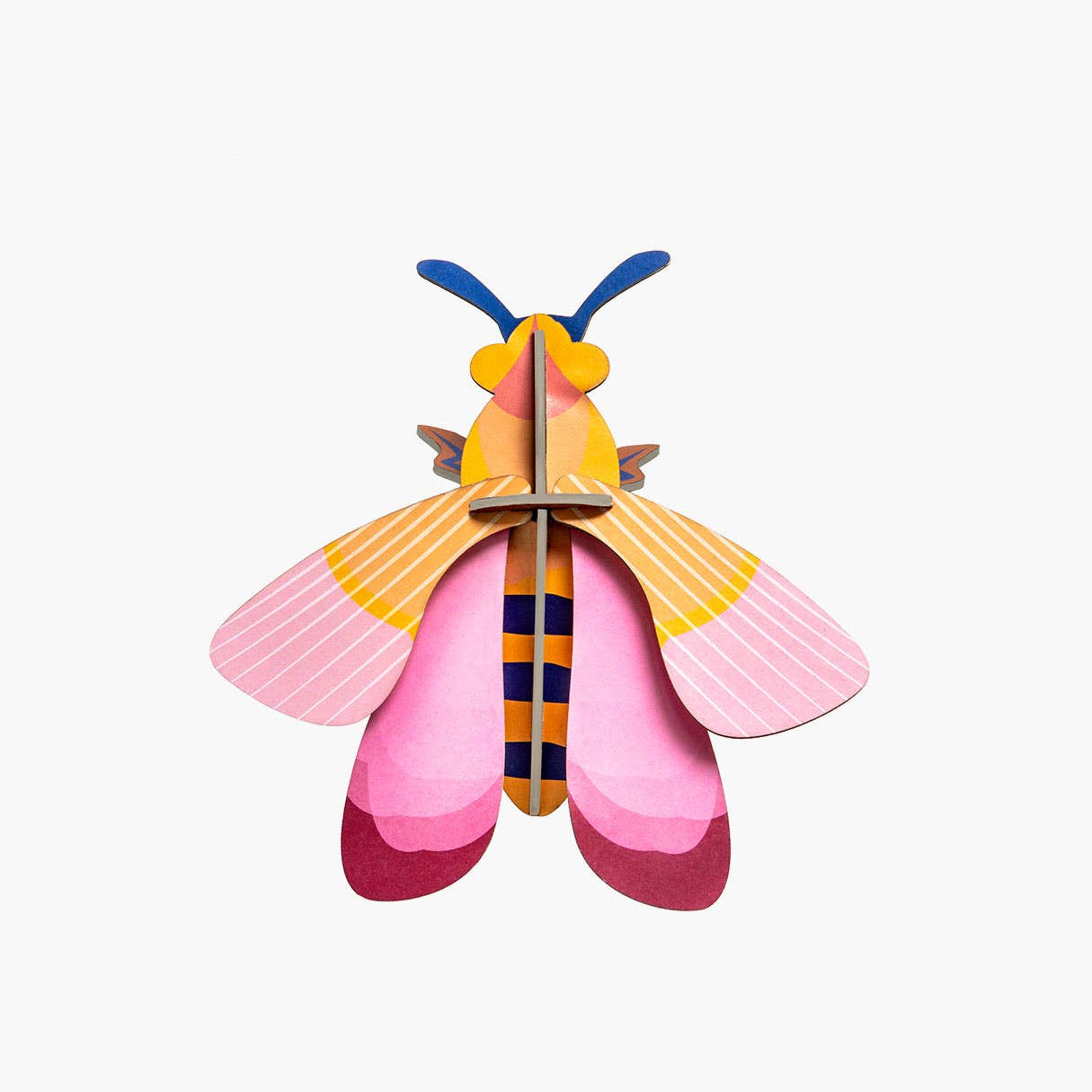 Pink Bee 3D Wall Art