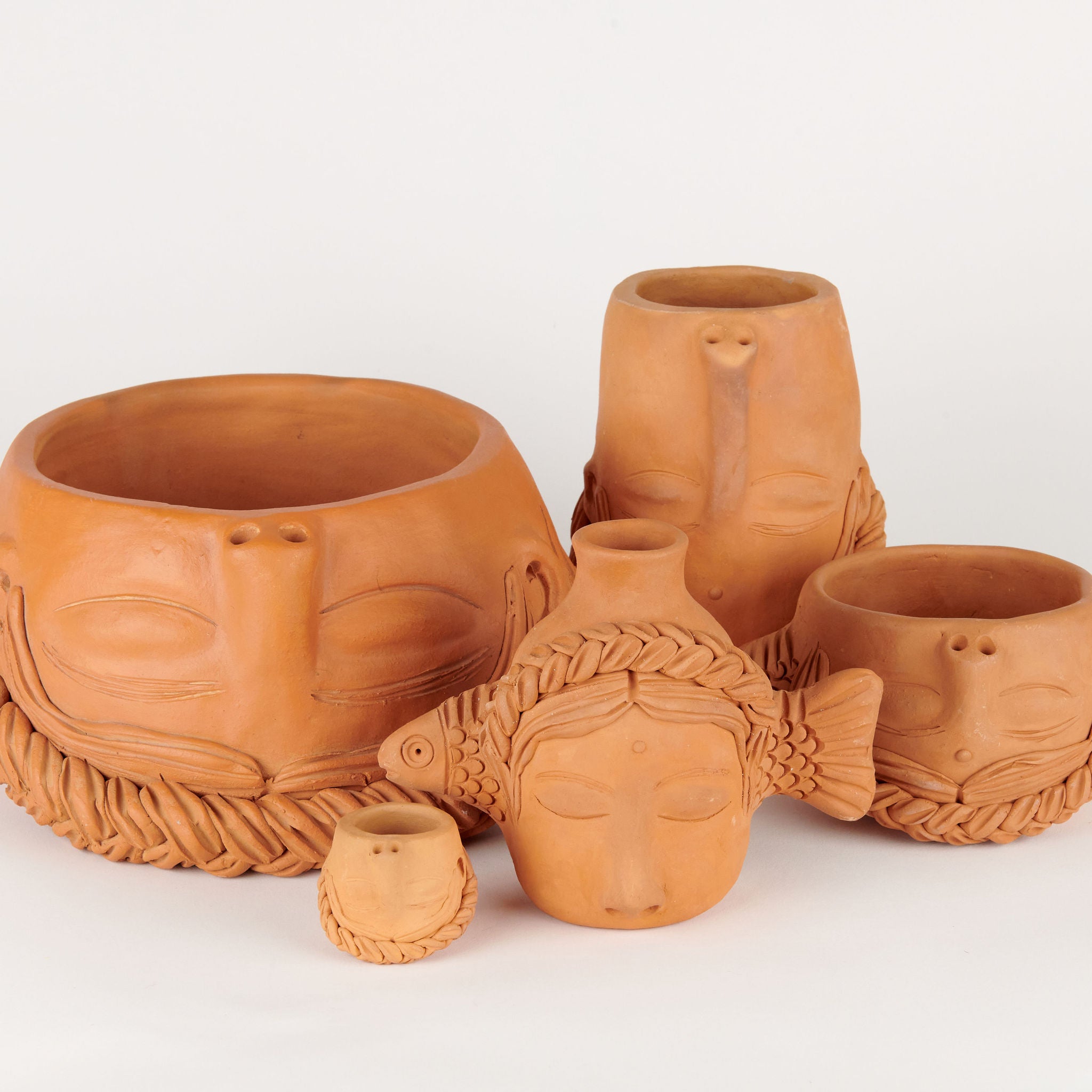 Teresita con Pez Vase