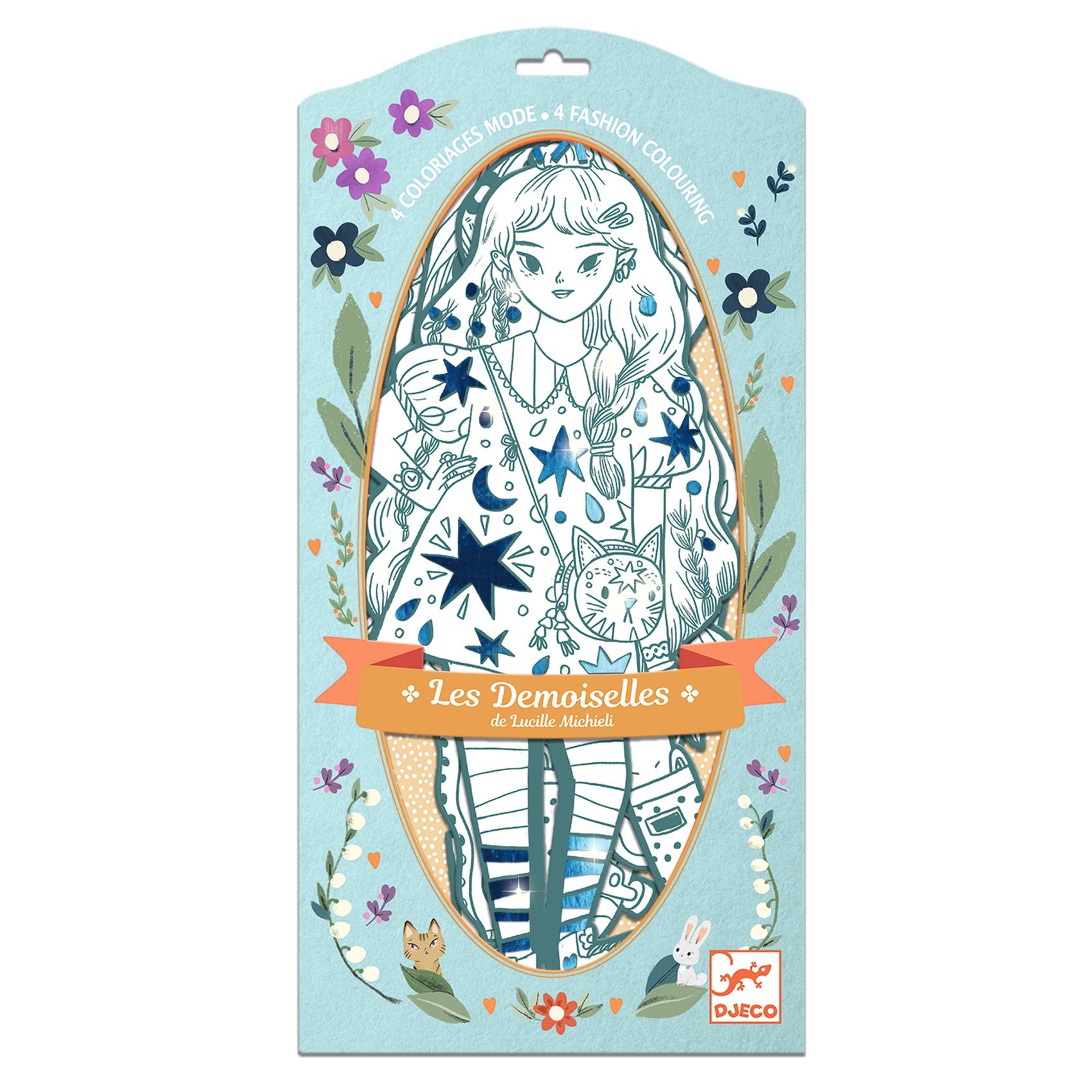 Angèle & Friends Coloring Demoiselle