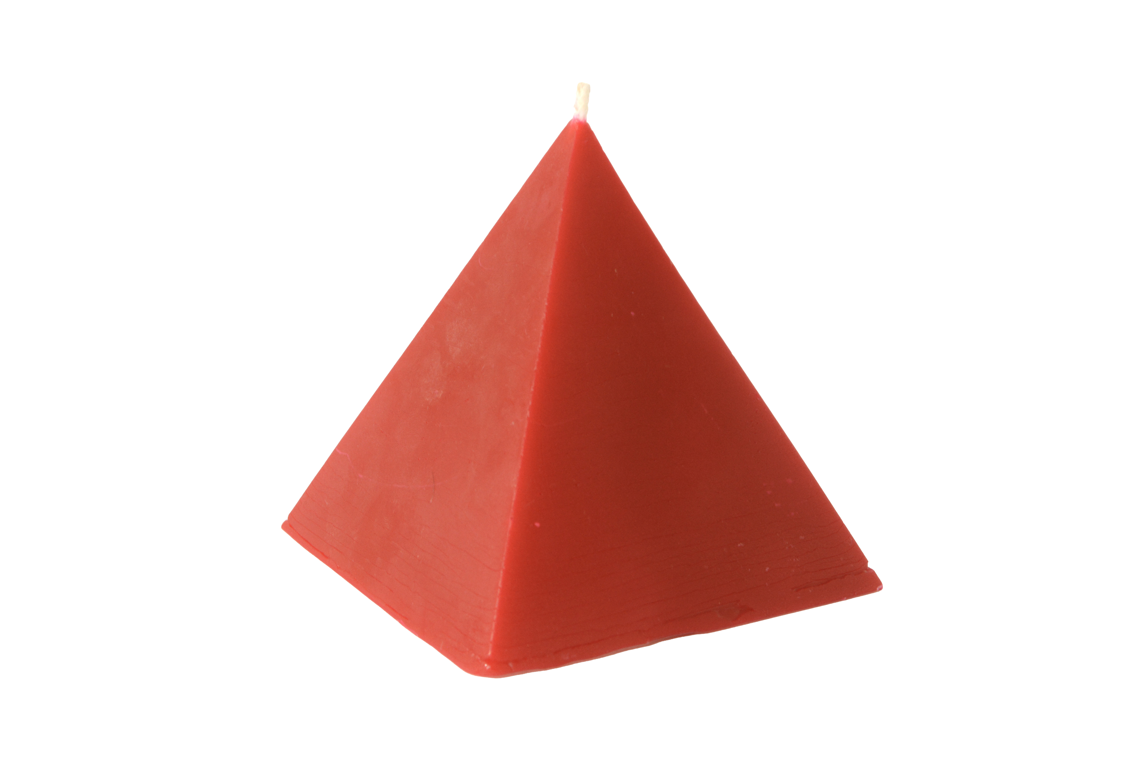 Beeswax Pyramid Candle