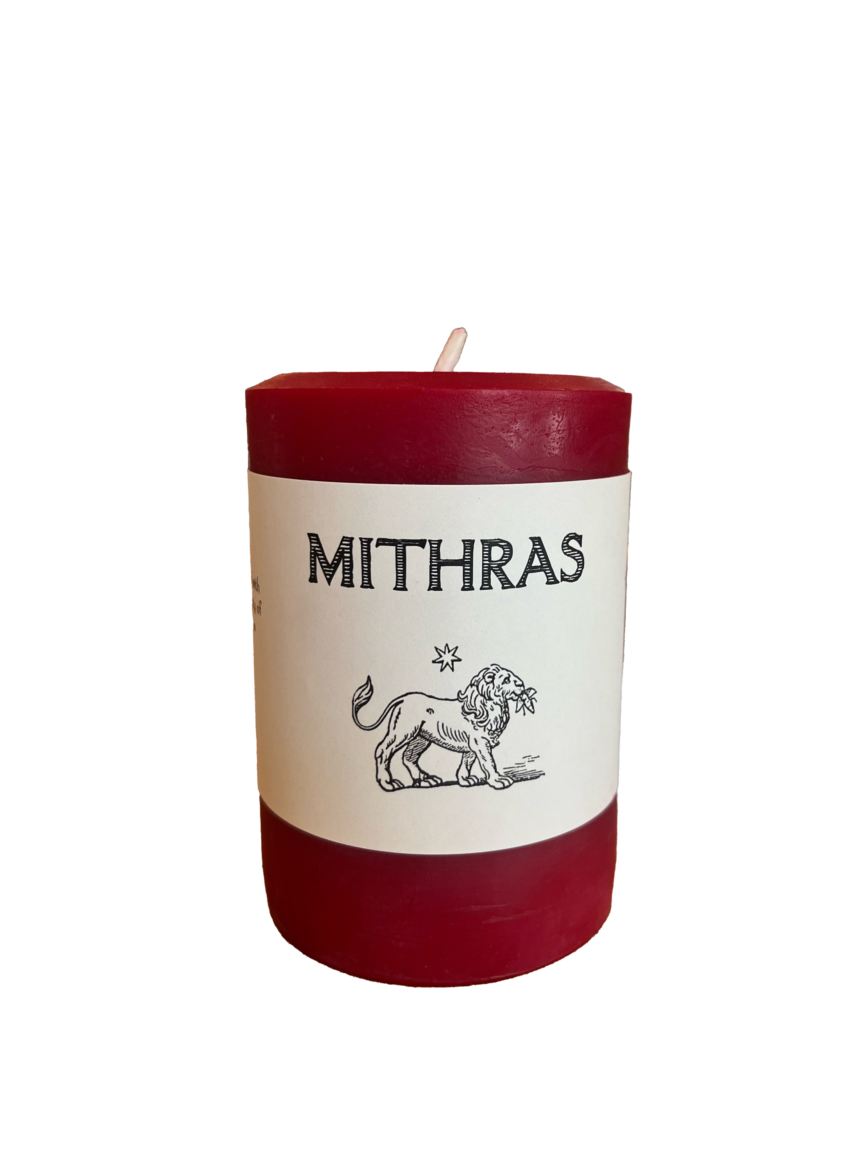 Beeswax Wide Pillar Candle