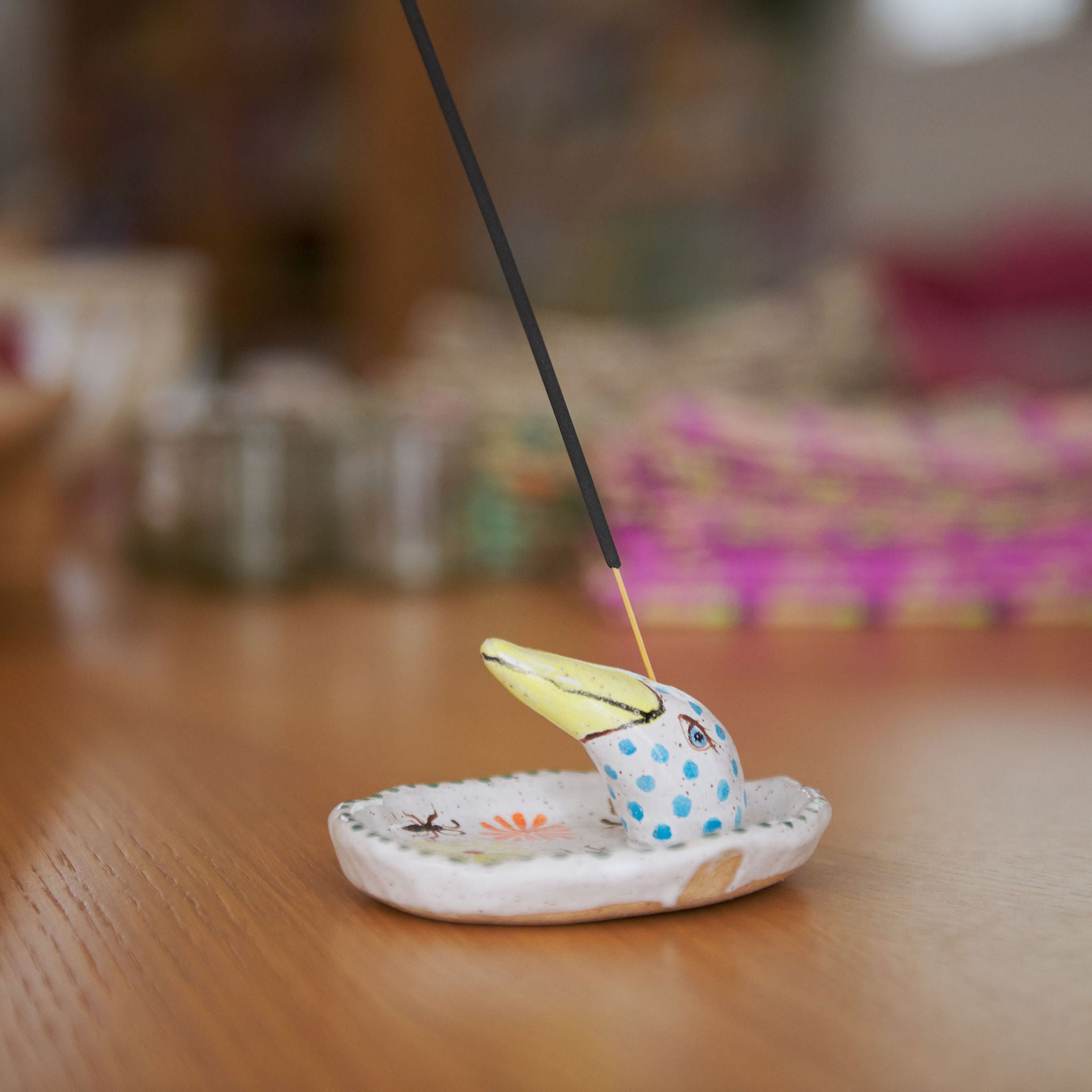 KB Clay Incense Holder