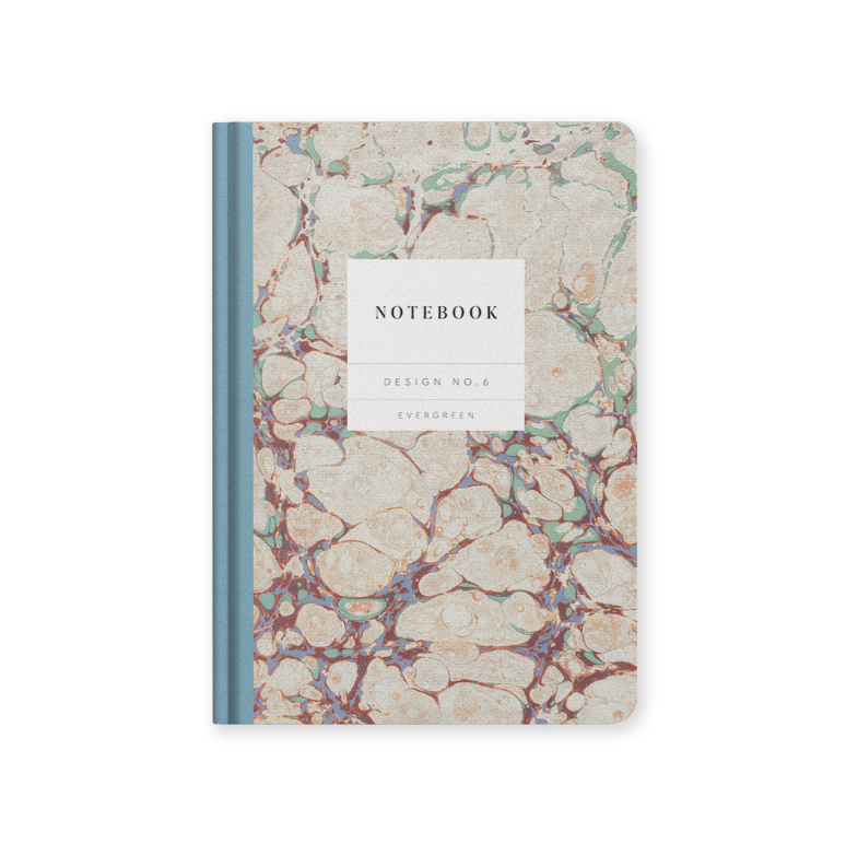 Earthy Marble Hardback Notebook