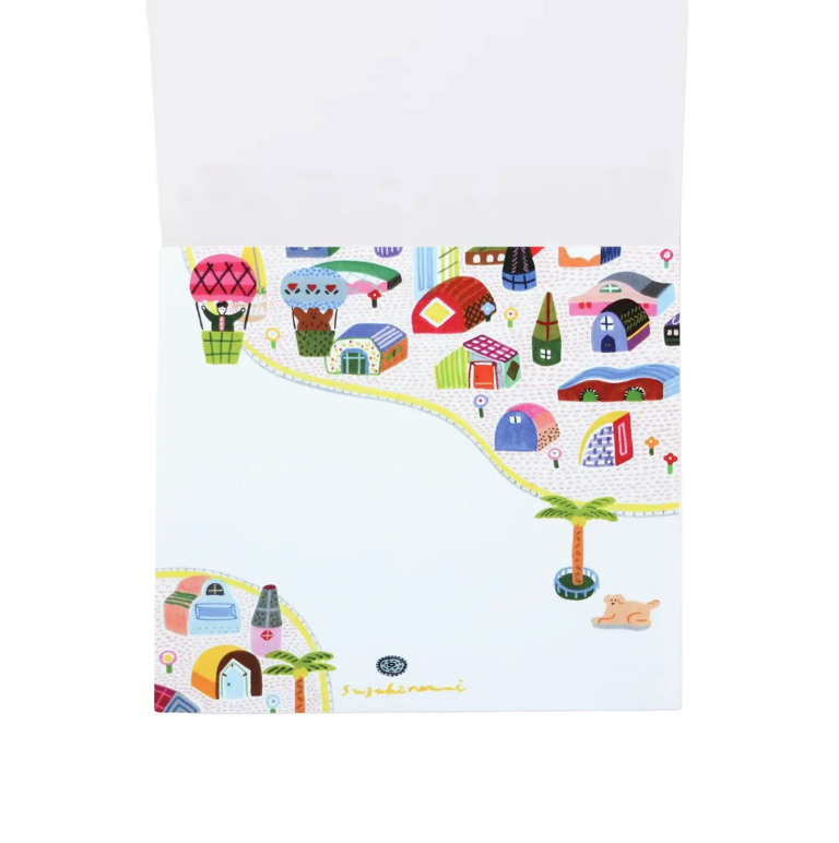 City Life Block Memo Pad