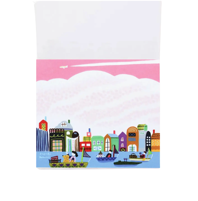 City Life Block Memo Pad