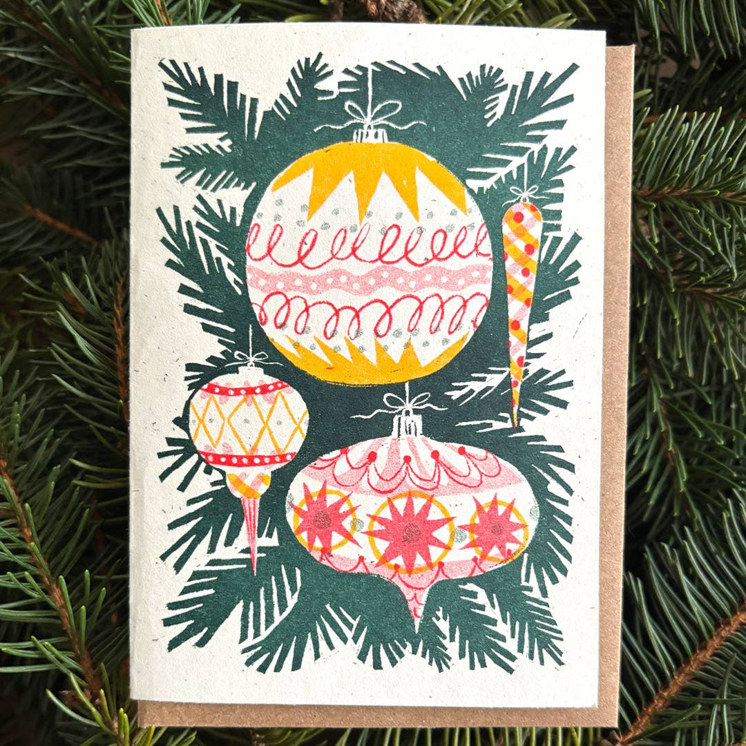 Deck the Halls Card