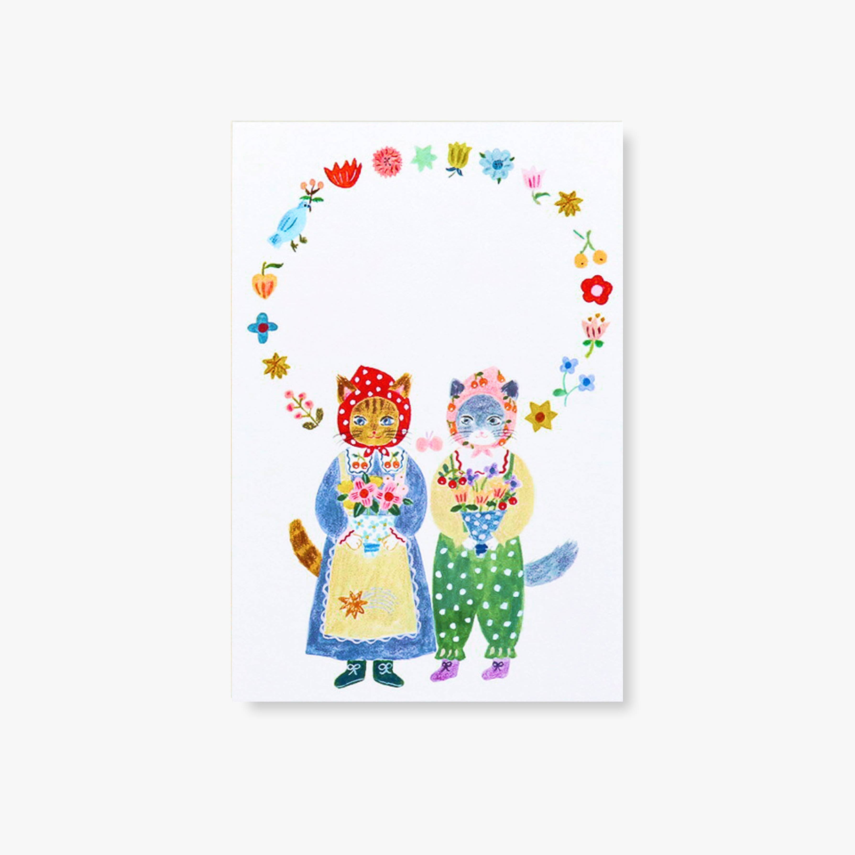 Postcard Set - Little Fluffy Friends