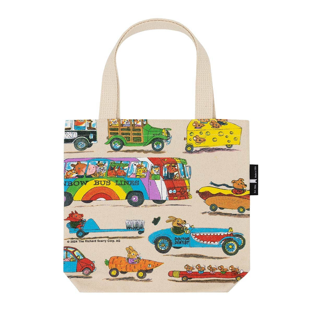 Cars and Trucks Mini Tote