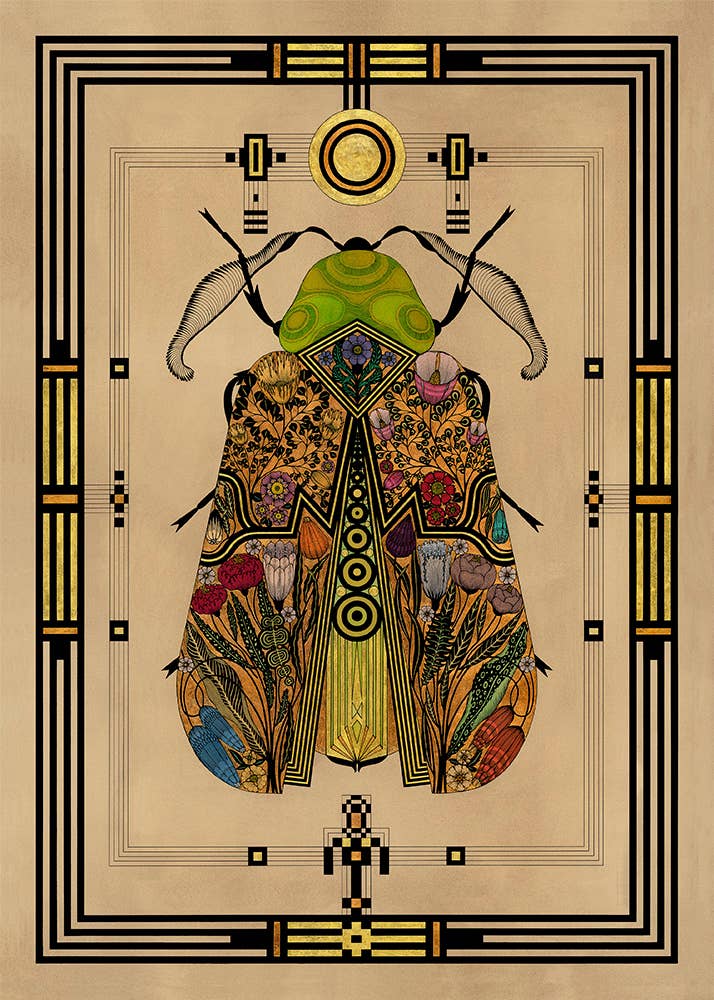 Sacred Nature Copper Sun Petit Print
