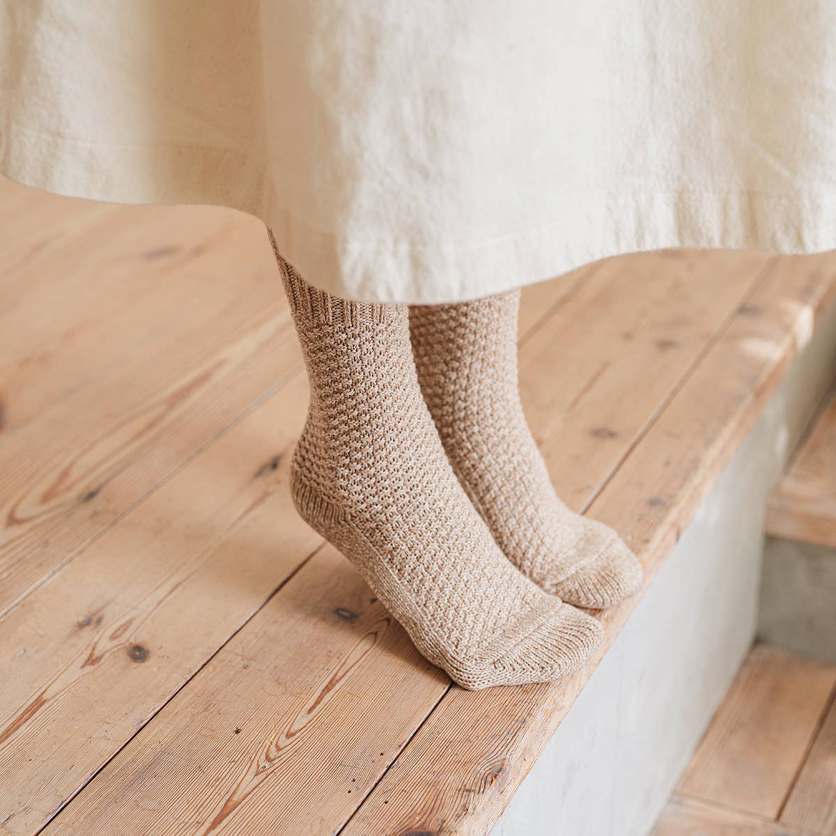 Wool Cotton Boots Socks