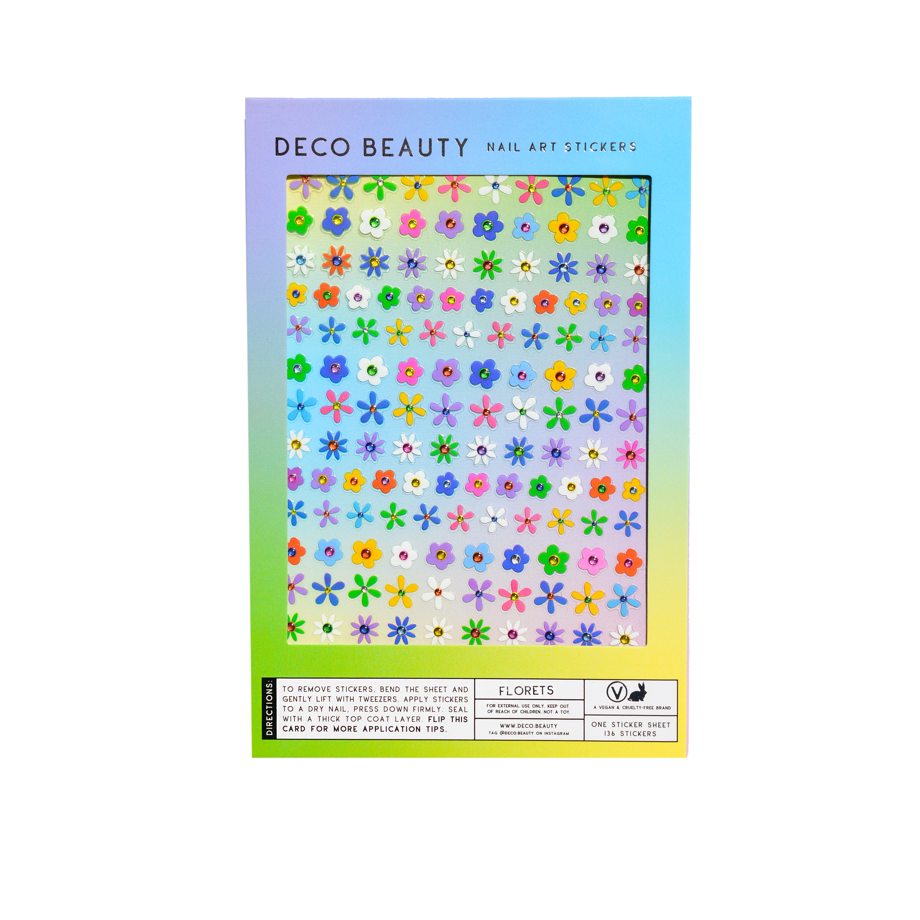 Nail Art Stickers - FLORETS