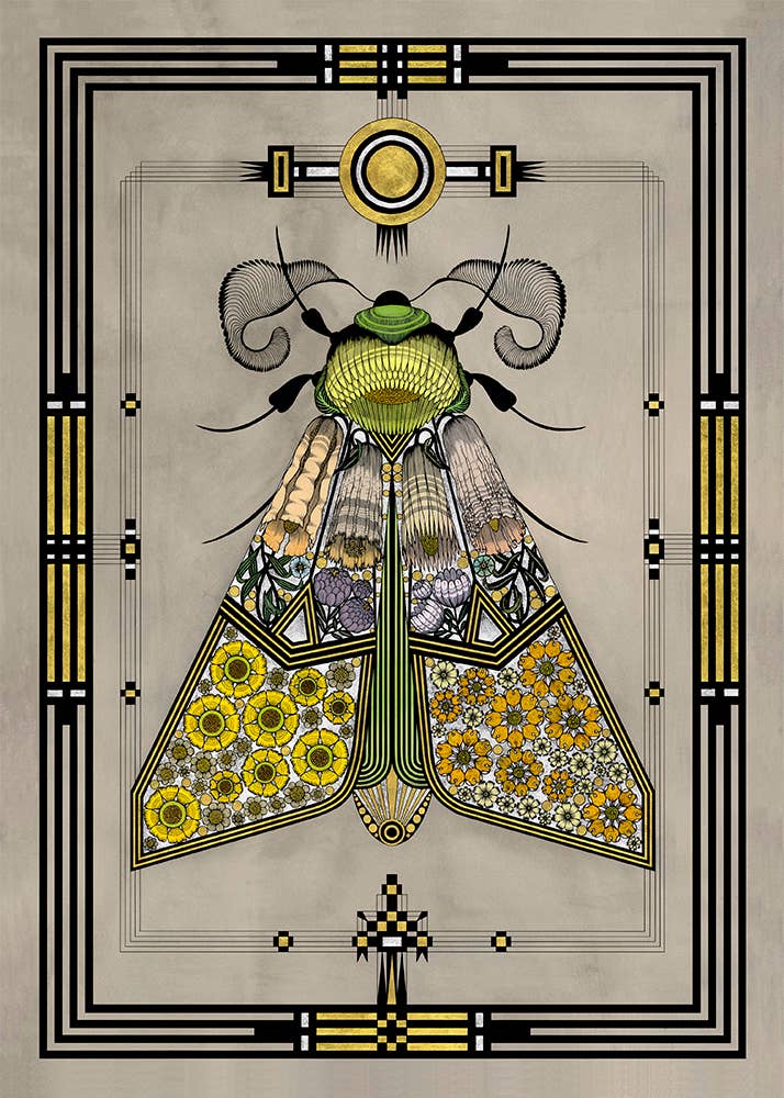 Sacred Nature Silver Moon Petit Print