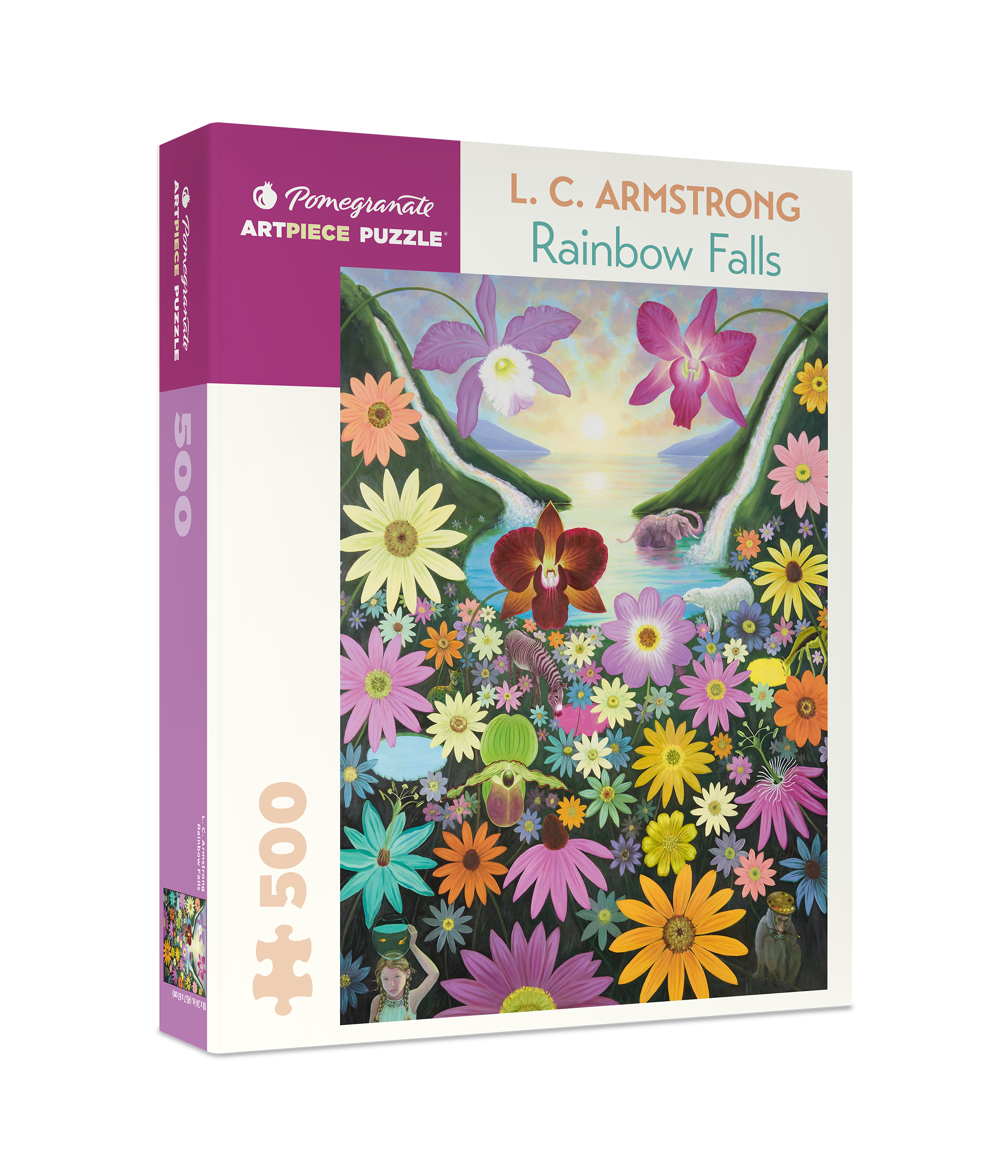 L. C. Armstrong: Rainbow Falls Jigsaw Puzzle