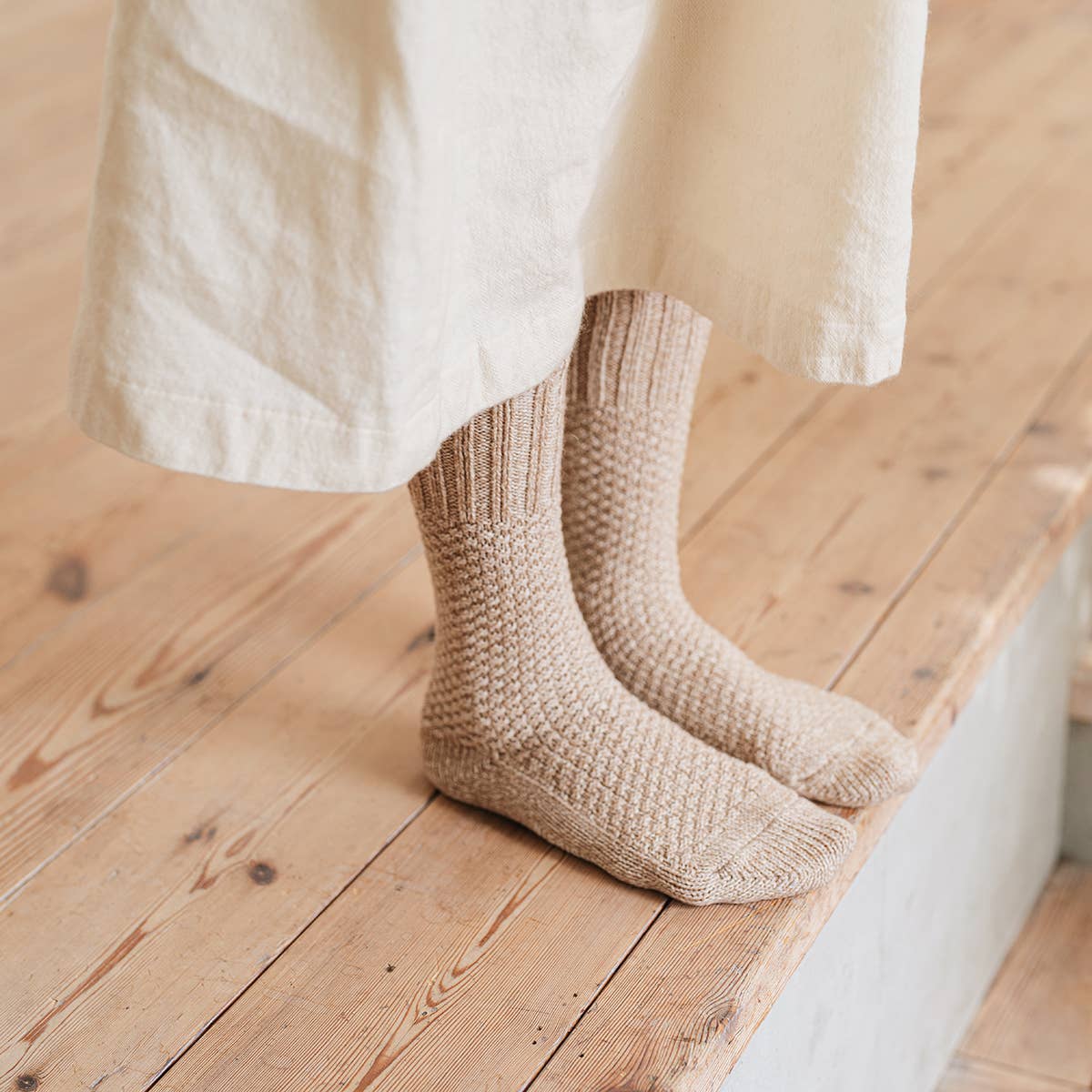 Wool Cotton Boots Socks