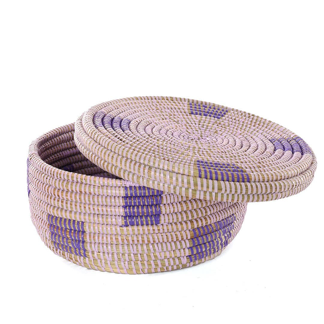 Lavender Fields Lidded Storage Box