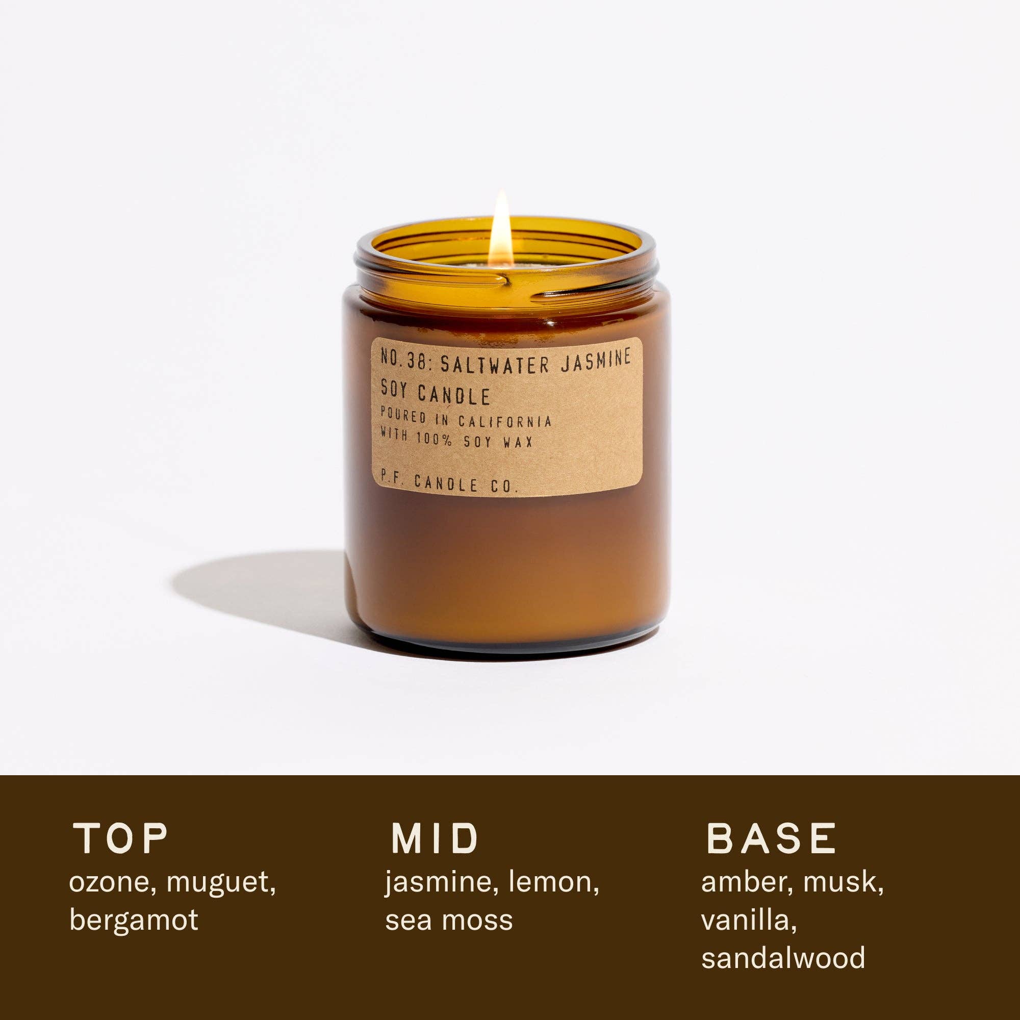 Saltwater Jasmine - 7.2 oz Standard Candle