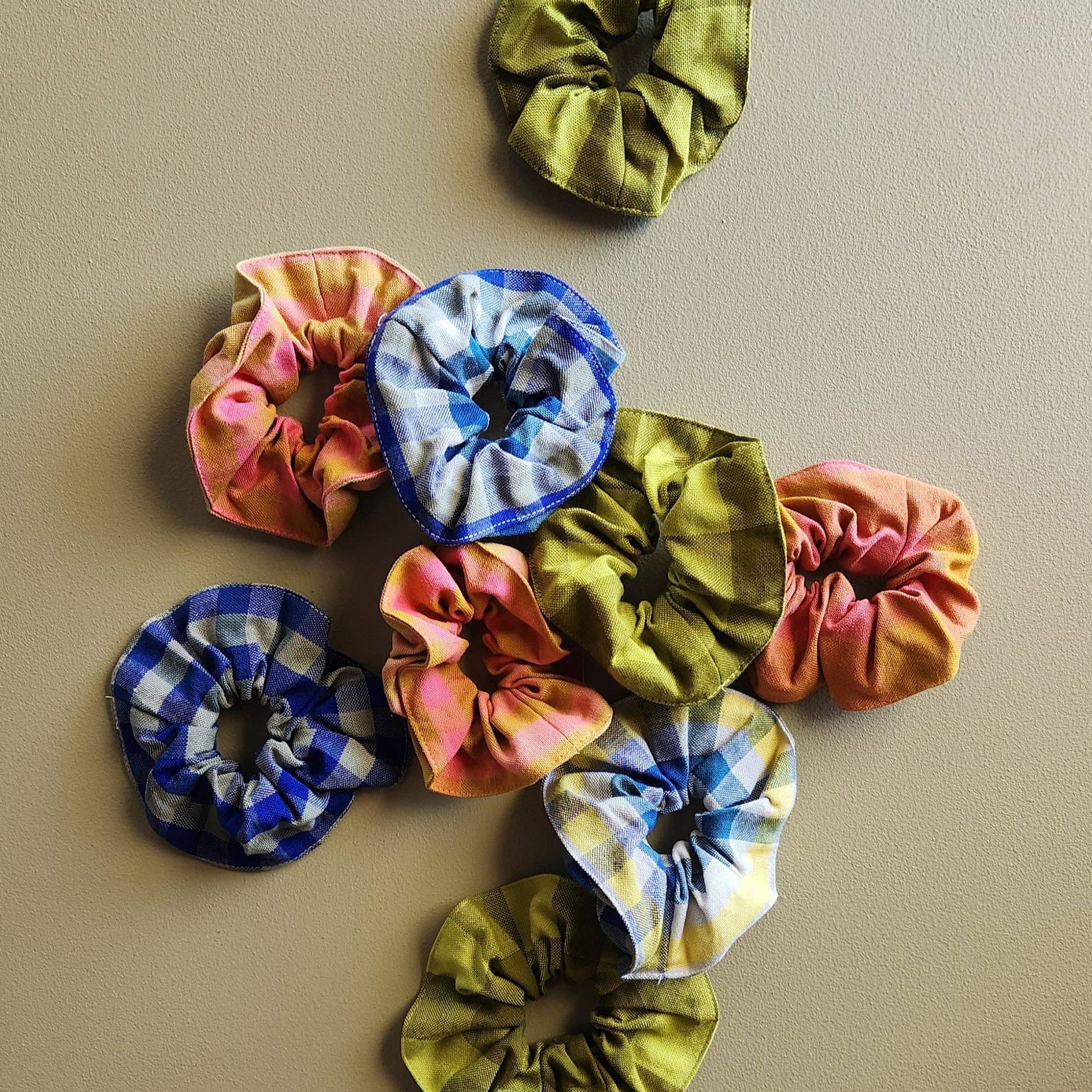 All Roads Cotton Scrunchies