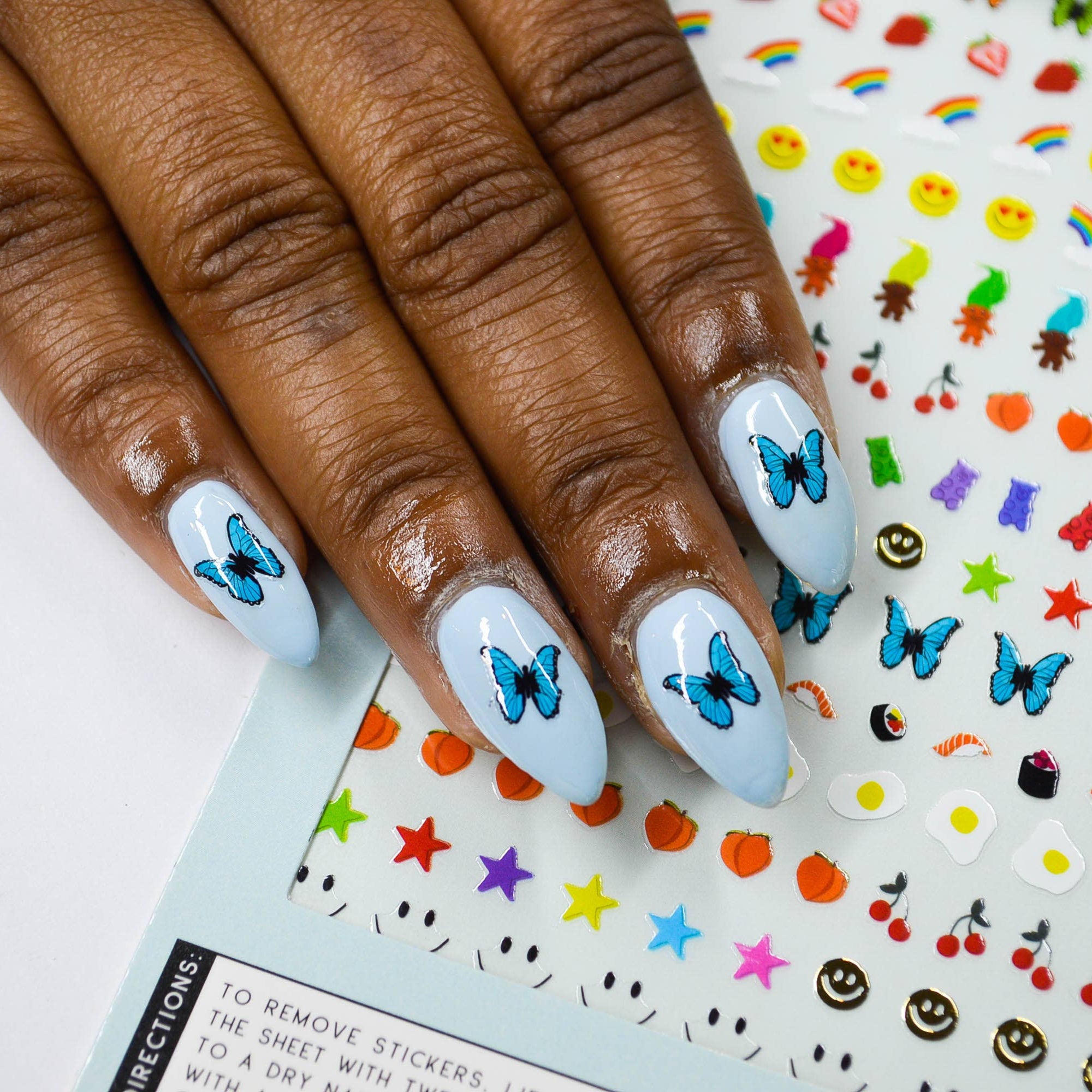 Nail Art Stickers - Sunny Side Up