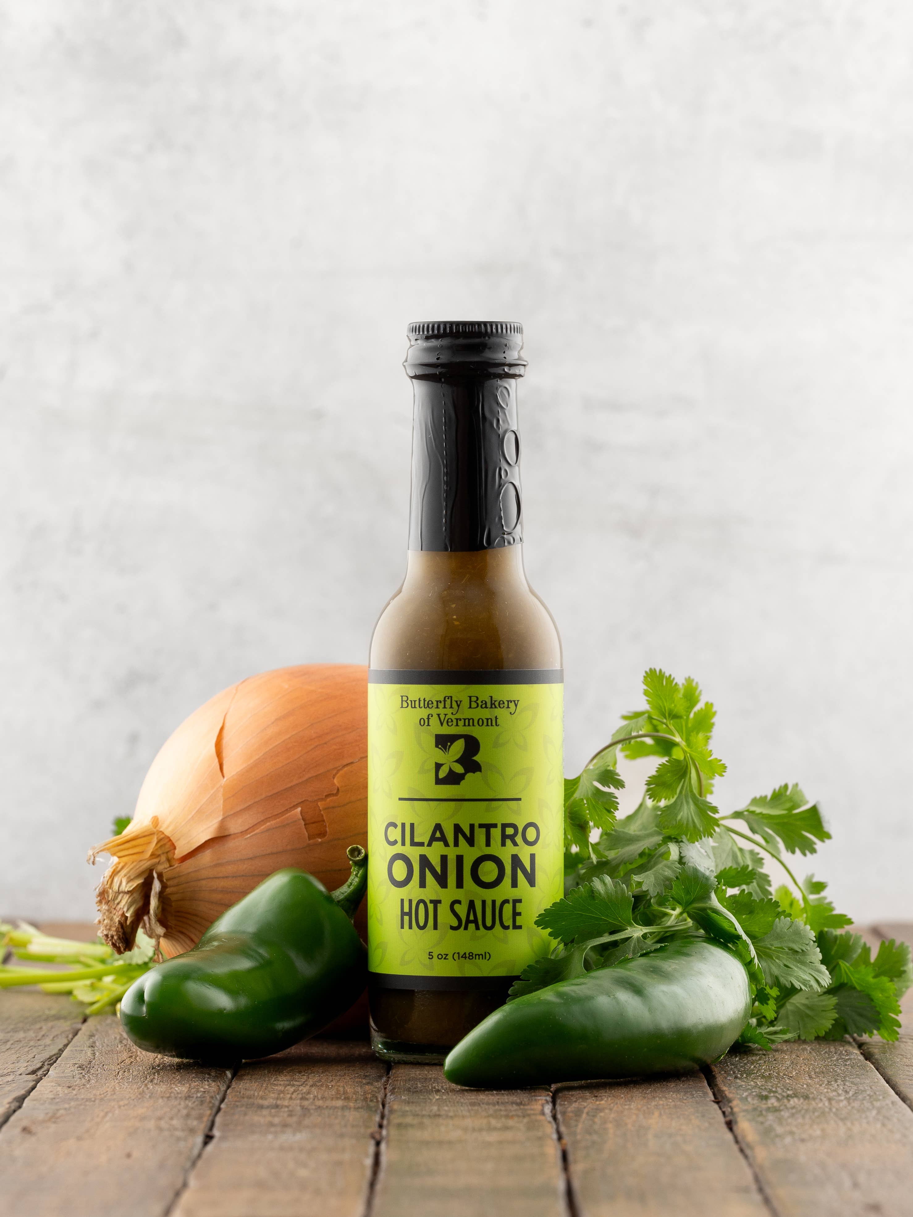 Cilantro Onion Hot Sauce- 5oz bottle