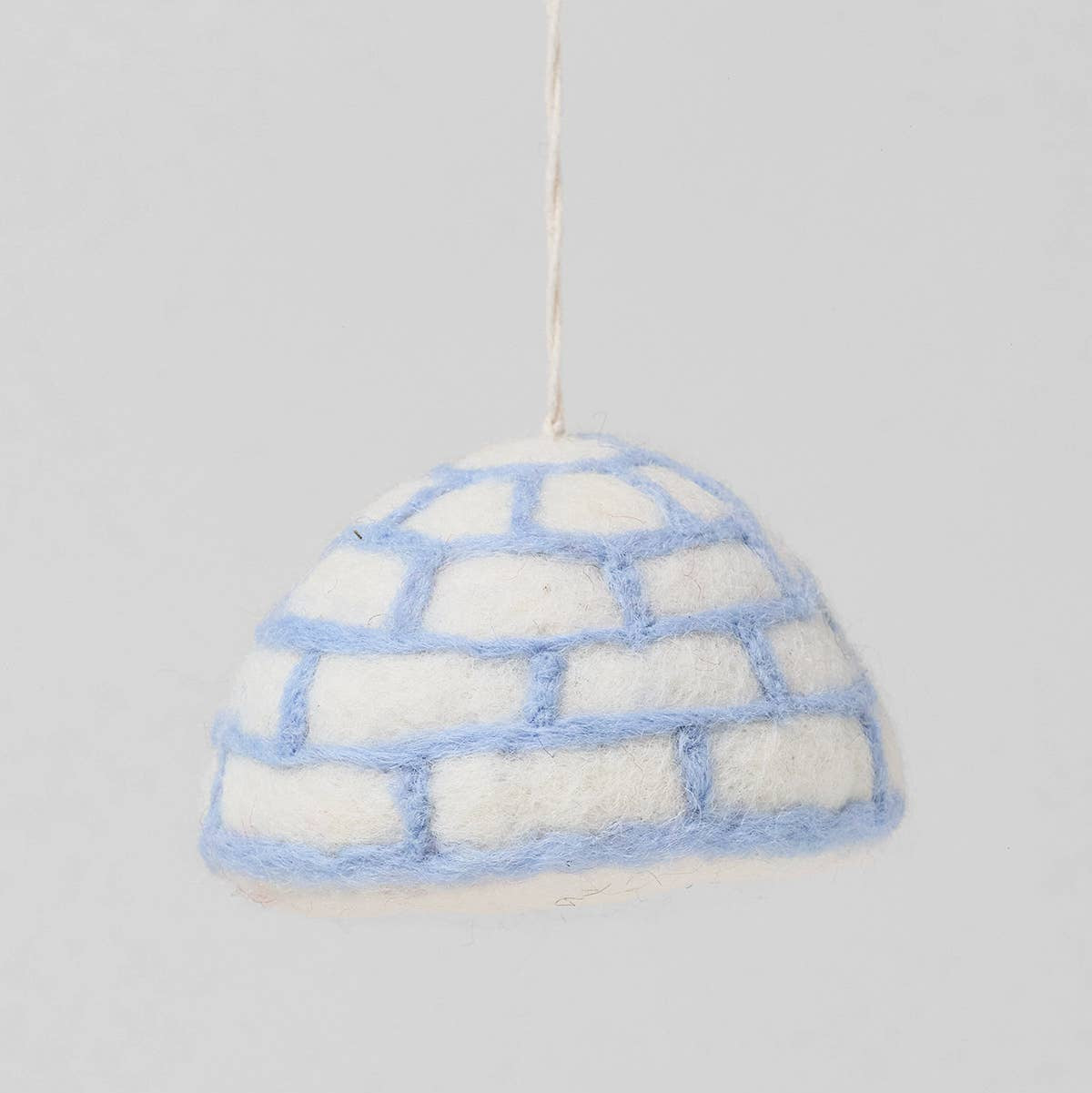 Frosty Cat Felt Ornament