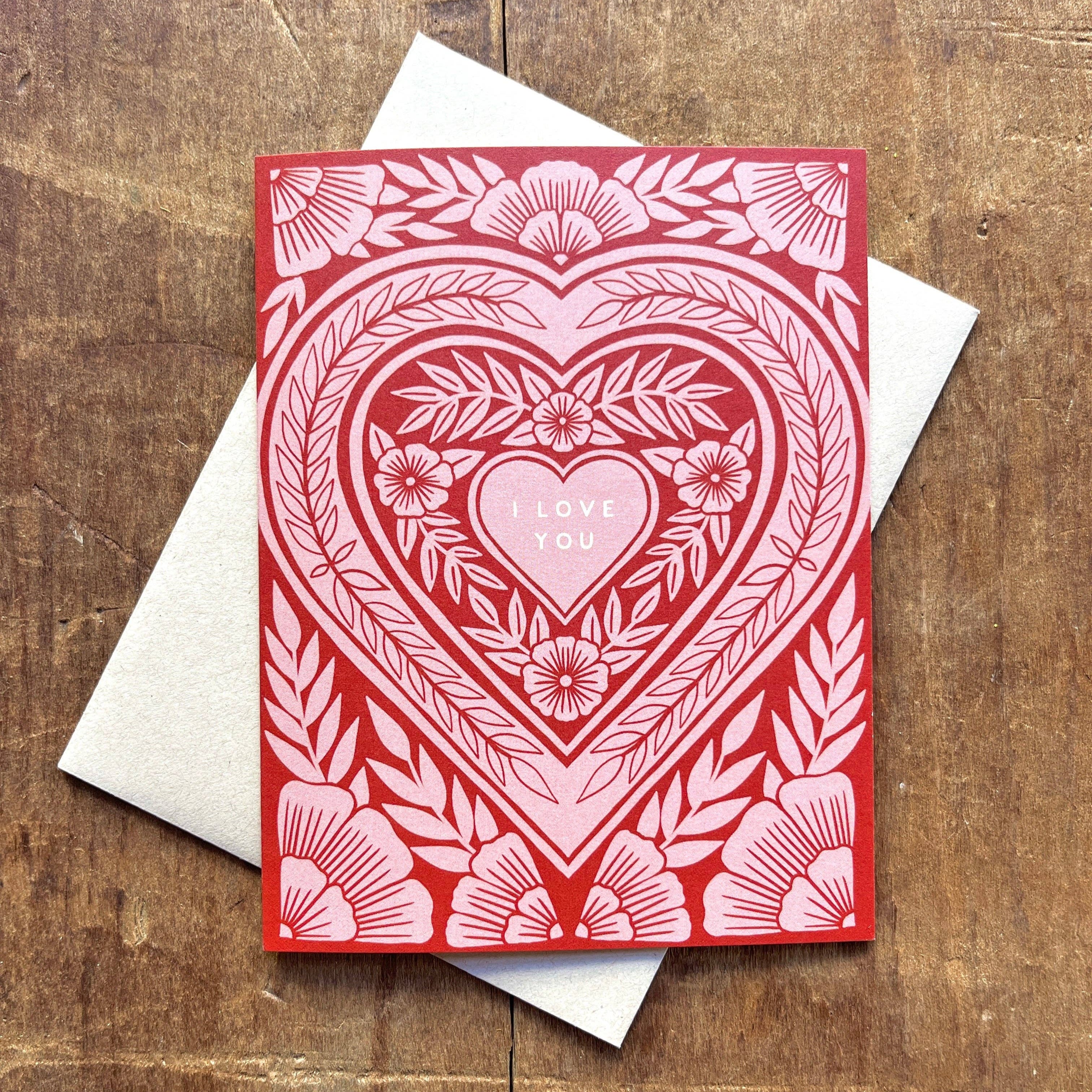 I Love You Greeting Card